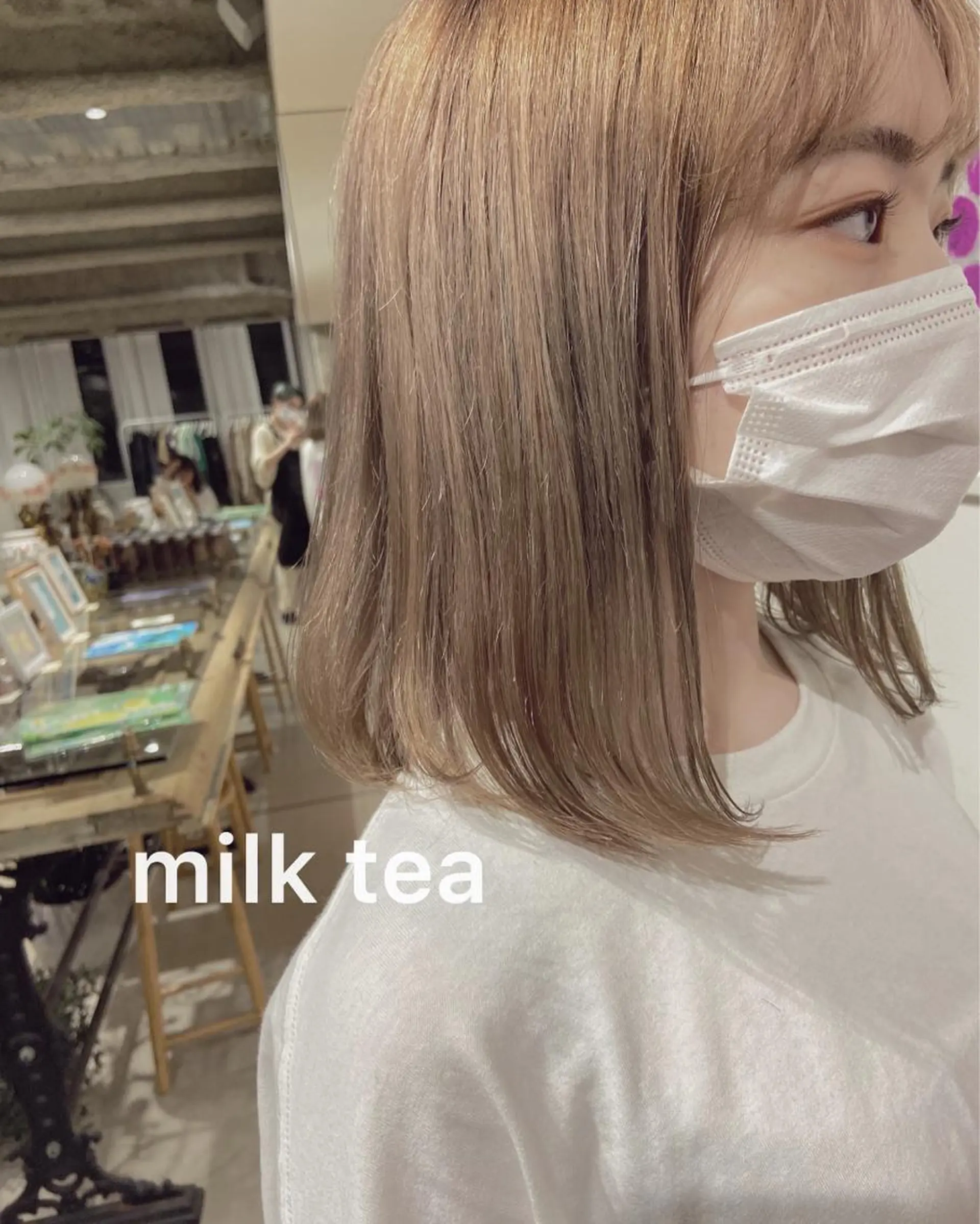 ミディアム ヘアカラー STAN WOOD所属・似合わせcut 🔥yutakaのヘアスタイル