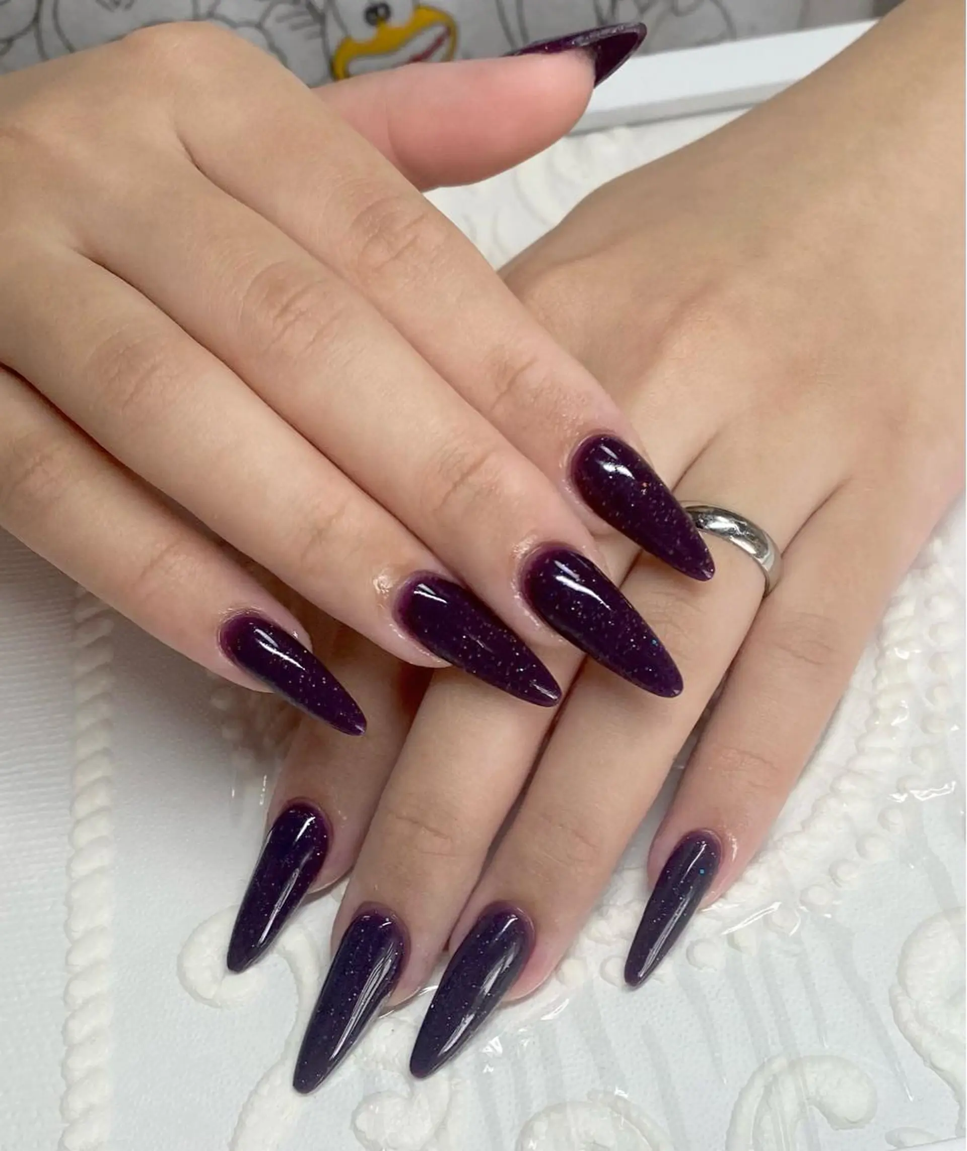 ロング ネイル ハンドネイル lune nail_2017のその他イメージ