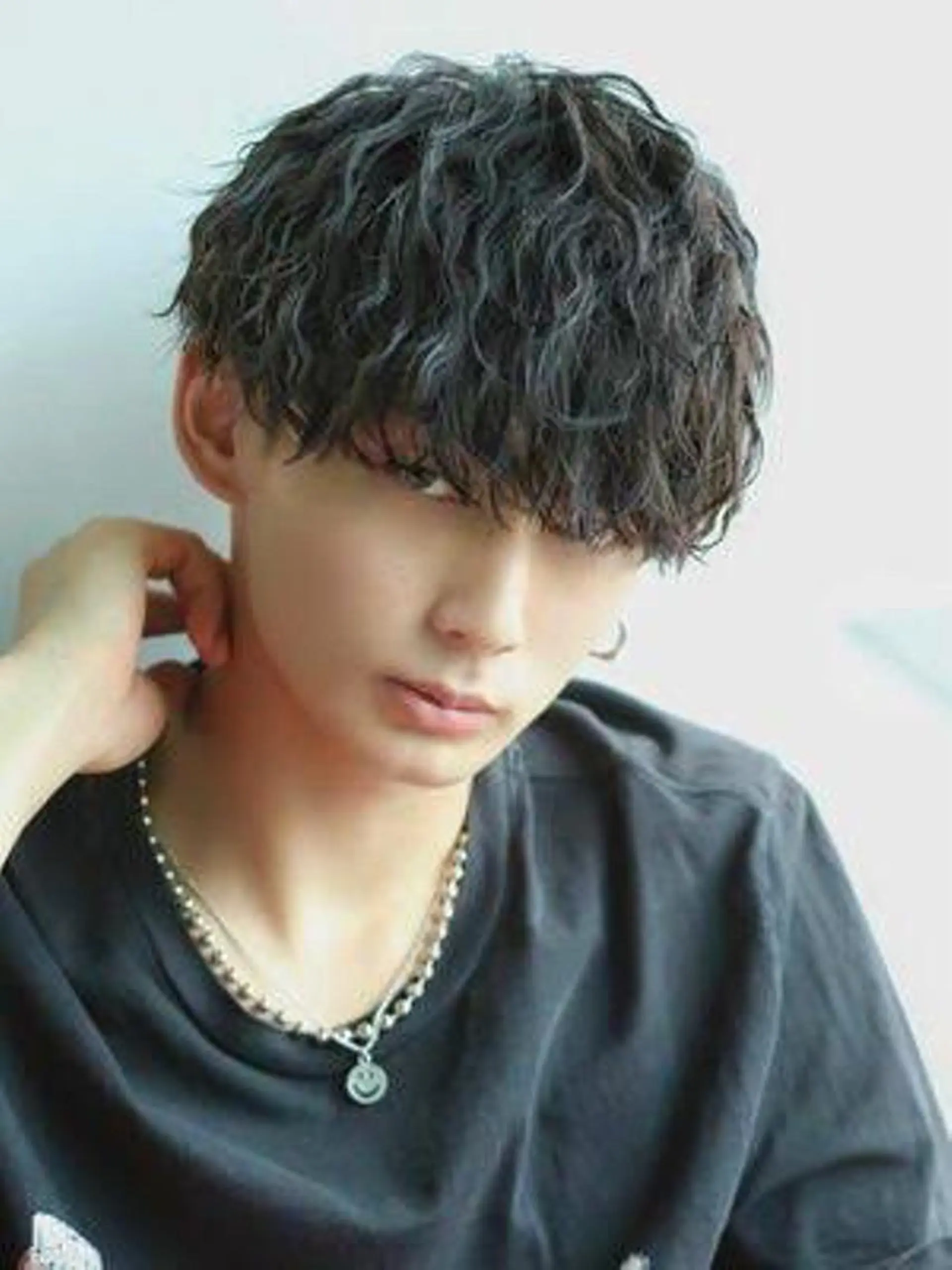 パーマ メンズ MUSASHI ブリーチカラー◎のヘアスタイル