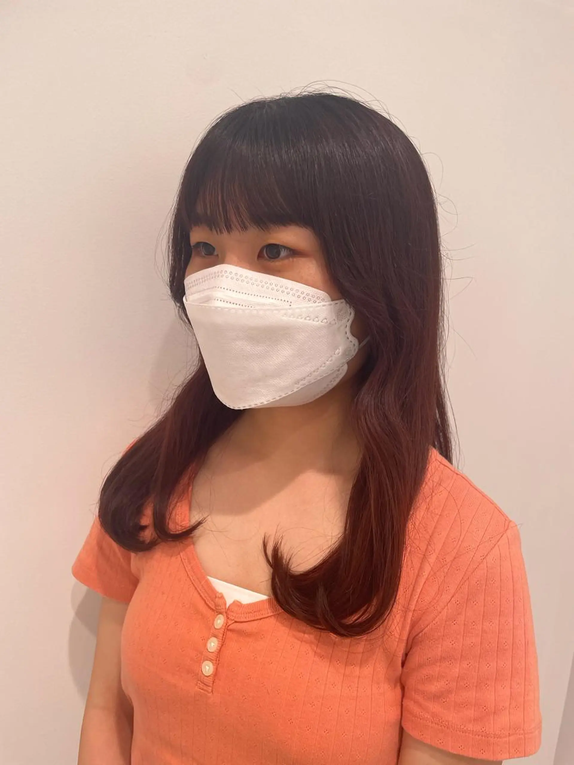 ロング 暖色🎀ゆるふわ☁️ MOERI 🍒のヘアスタイル