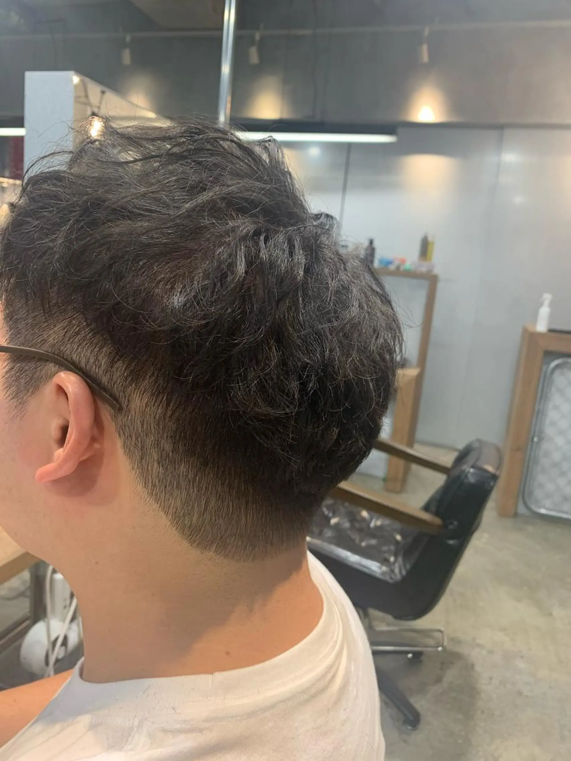 パーマ メンズ ショート🌼パーマ 本間正子のヘアスタイル