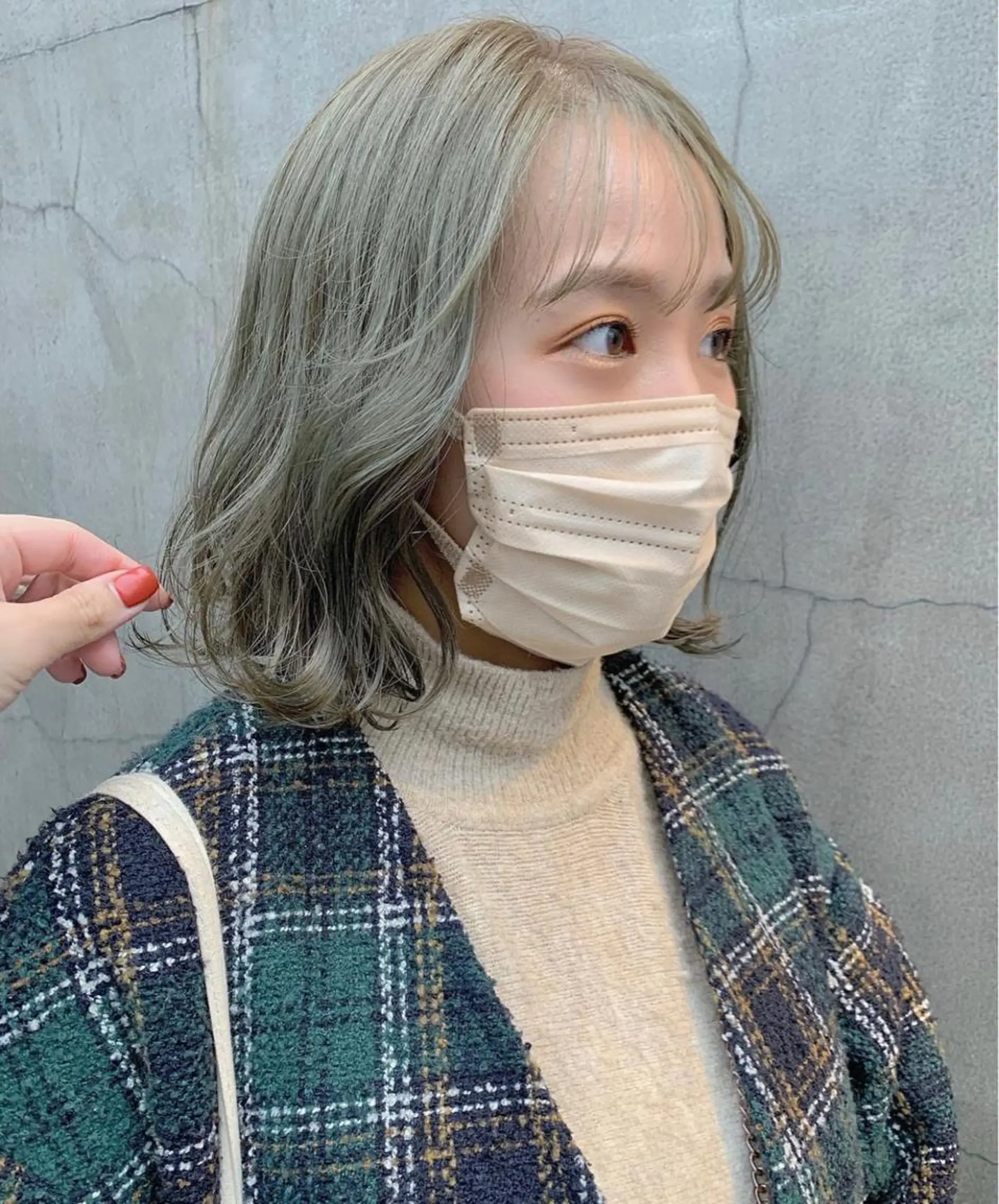 ロング カラー ヘアカラー haco＋所属・圧倒的デザイン力 店長🎨RENAのヘアスタイル