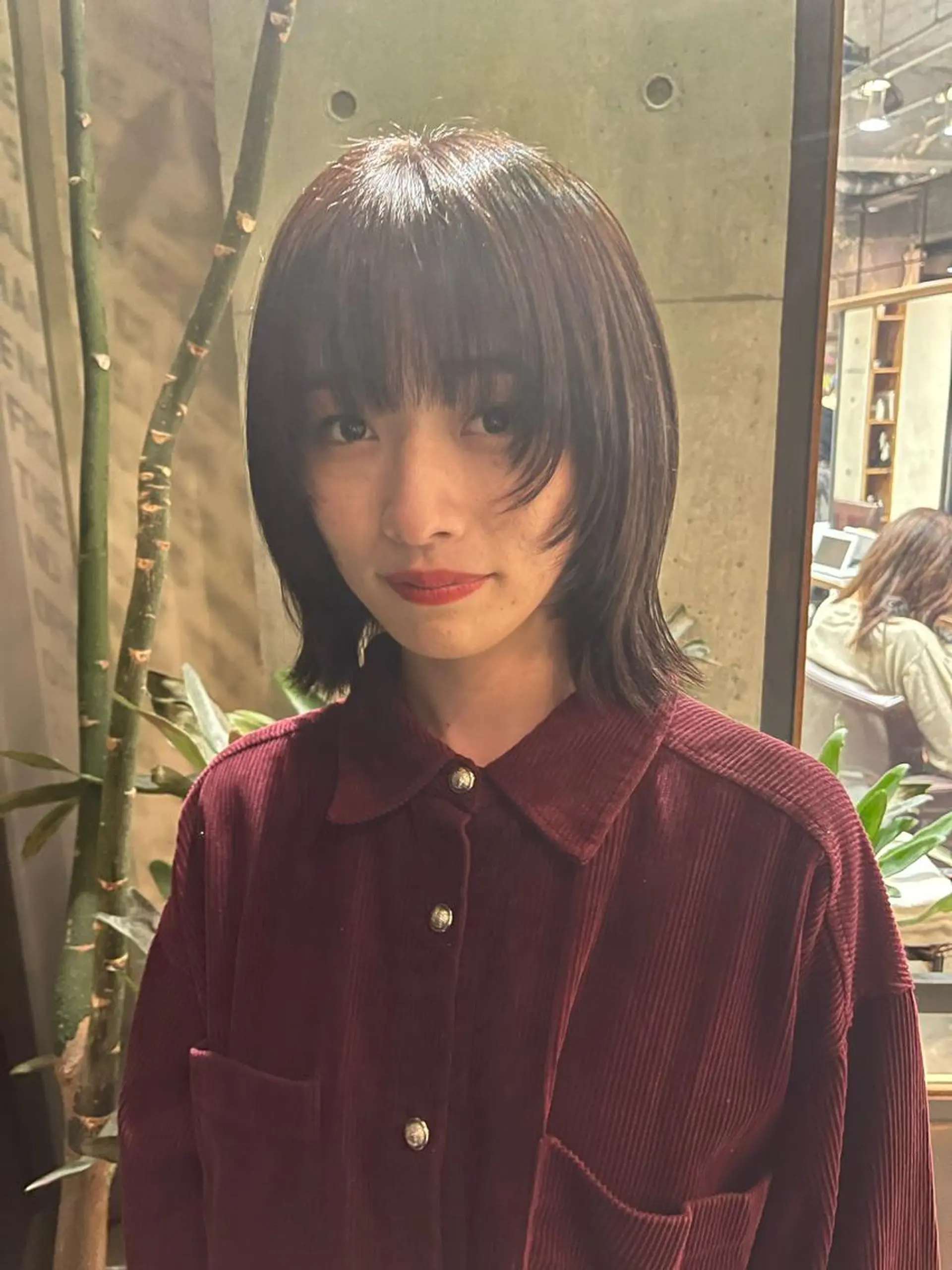 ショート ボブ/ベージュ/ パーマ🪿近森ゆいのヘアスタイル