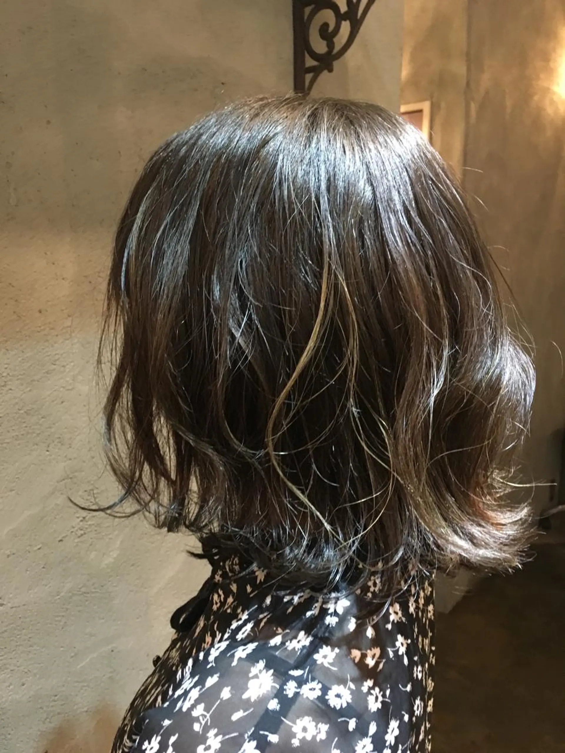 ミディアム カラー 透明感カラー ハイライトカラー ハイライト 鎌田卓也/髪質改善 /透明感カラーのヘアスタイル