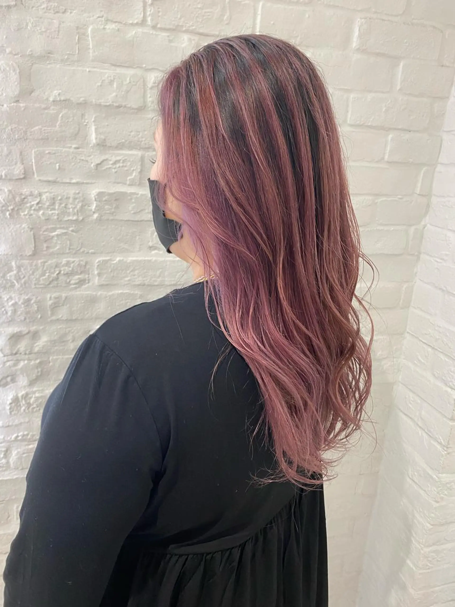 ロング カラー バレイヤージュ ブリーチ レイヤーカット ヘアカラー 🍀透明感抜群🍀/ ハイトーンカラーのヘアスタイル