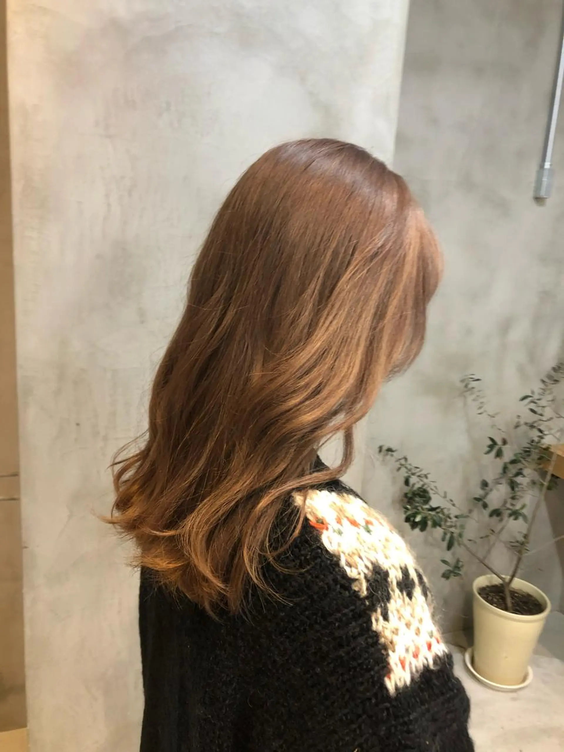 カラー ベージュカラー ブリーチ ヘアカラー ボブ/ミディ/ロング 特化/芳野りんかのヘアスタイル