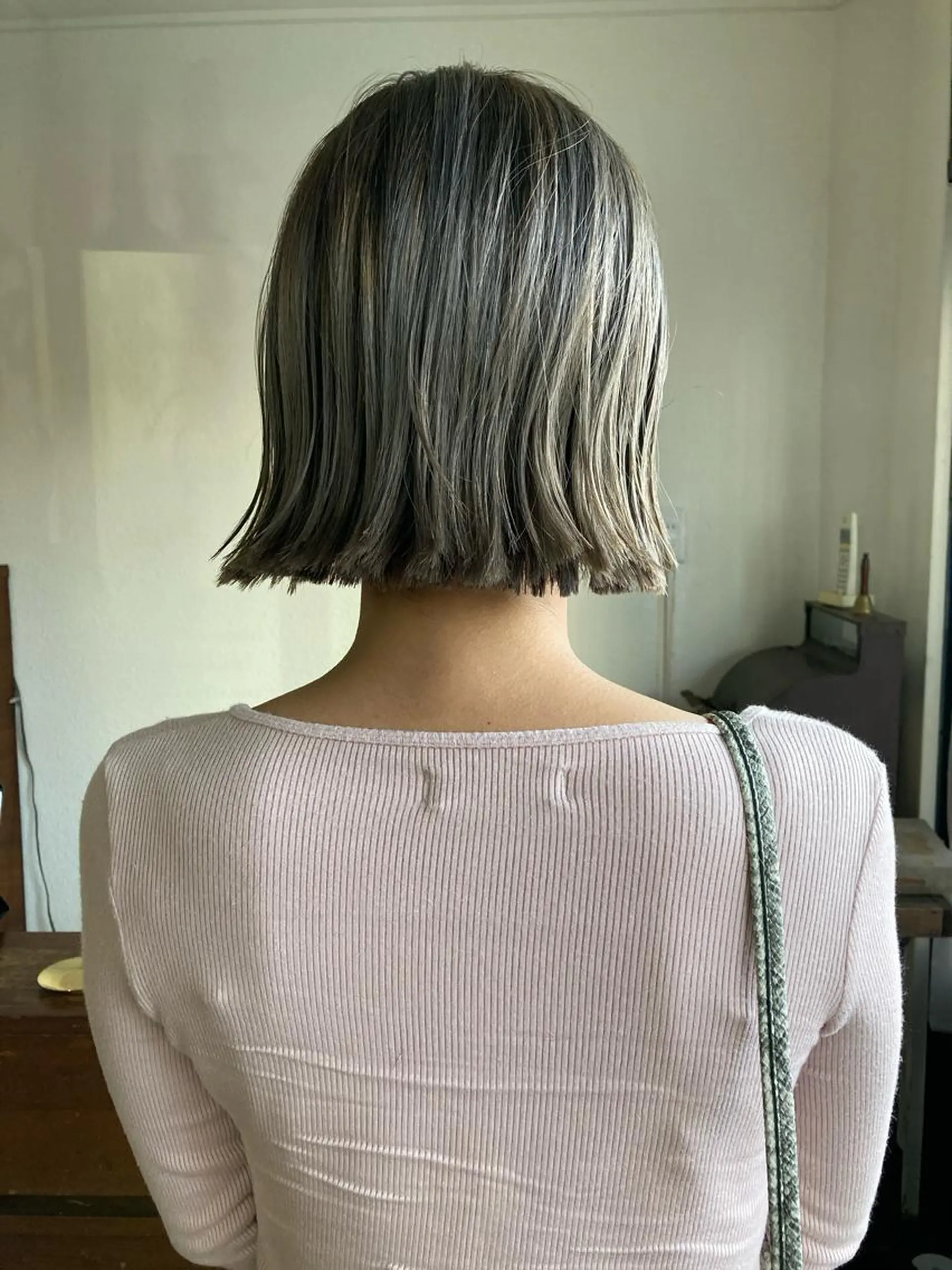 阿嘉 萌子のヘアスタイル