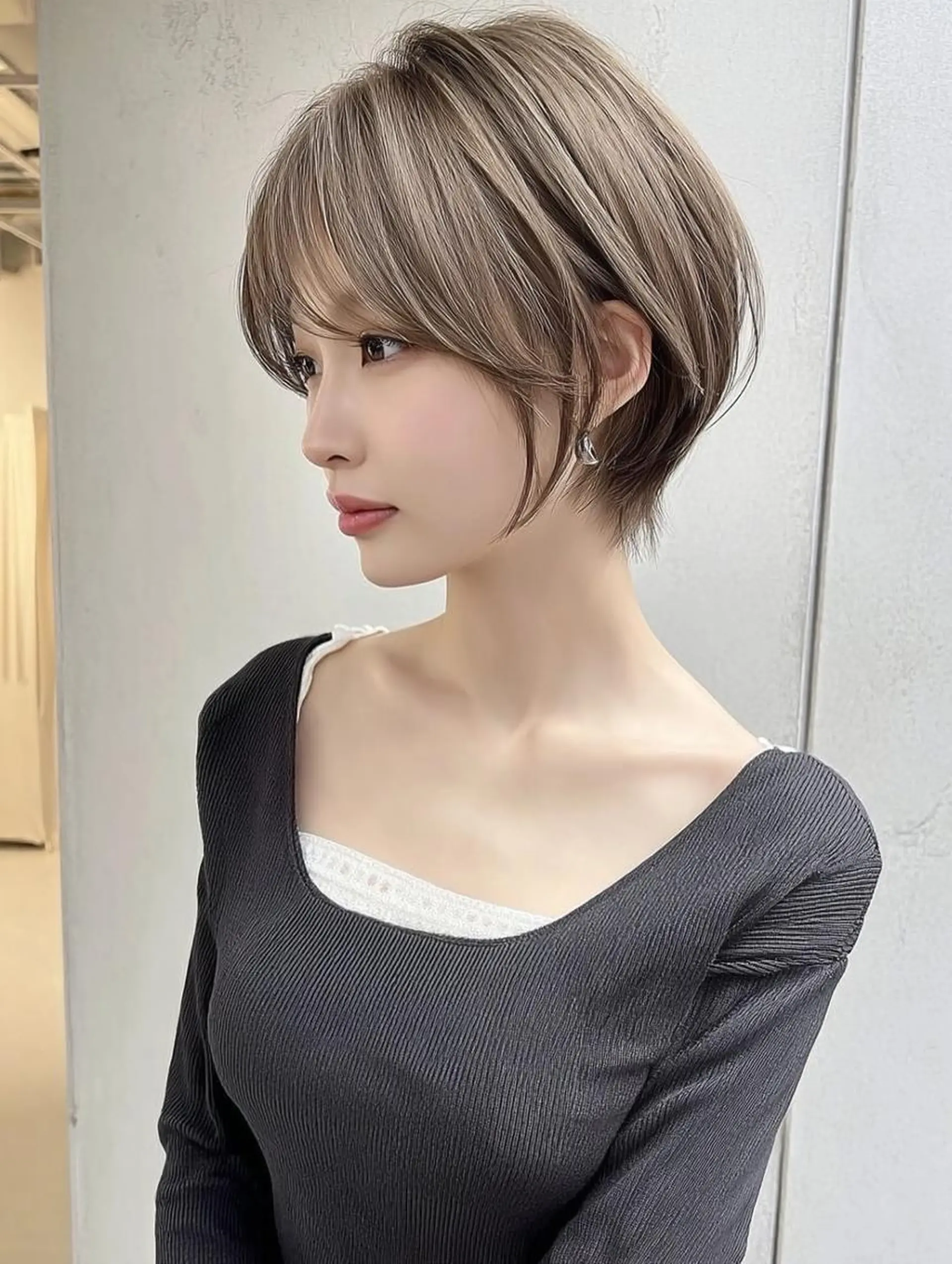 ショート カラー ブリーチ ダブルカラー 髪質改善 縮毛矯正 トリートメント カット ヘアカラー トリートメント レイヤーカット✨ 福井雄登のヘアスタイル