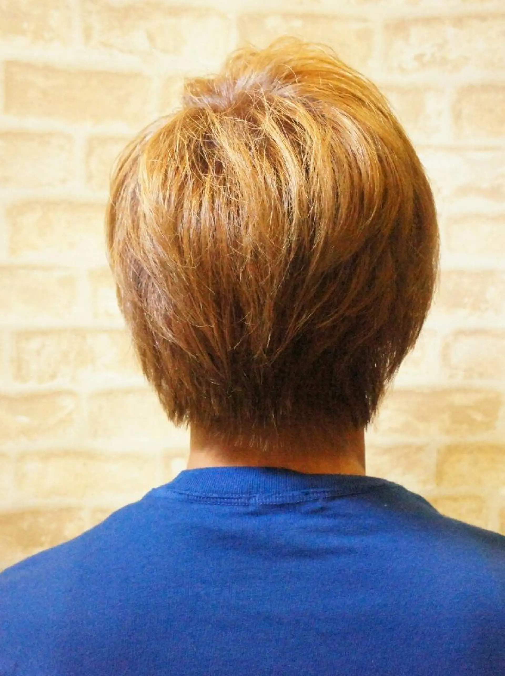 ミディアム メンズ カラー 田知本 遼のヘアスタイル