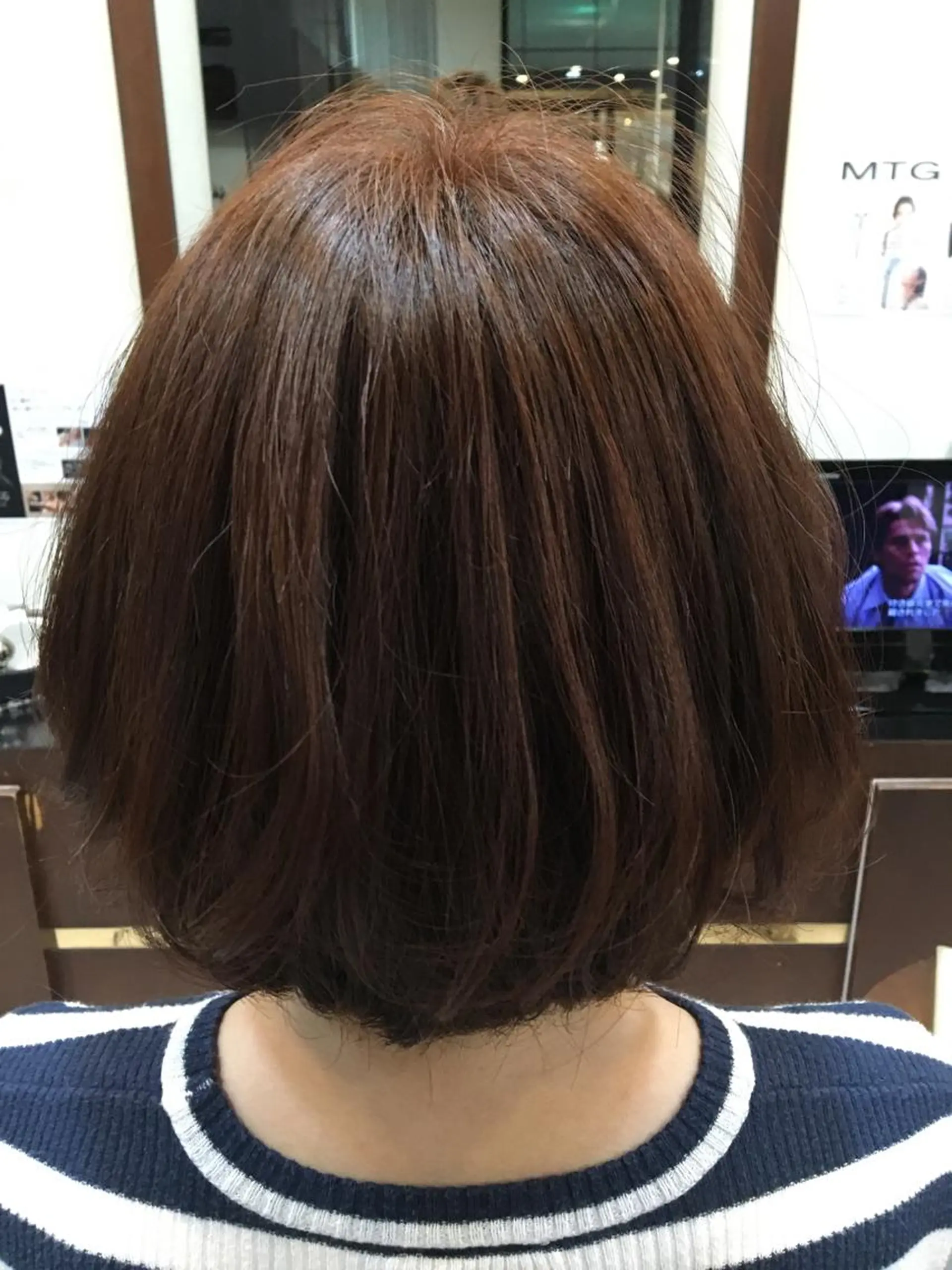 ショート ミディアム セミロング ロング カラー パーマ ヘアアレンジ メンズ キッズ ネイル まつエク MODEK's阿倍野 伊藤サダキのヘアスタイル