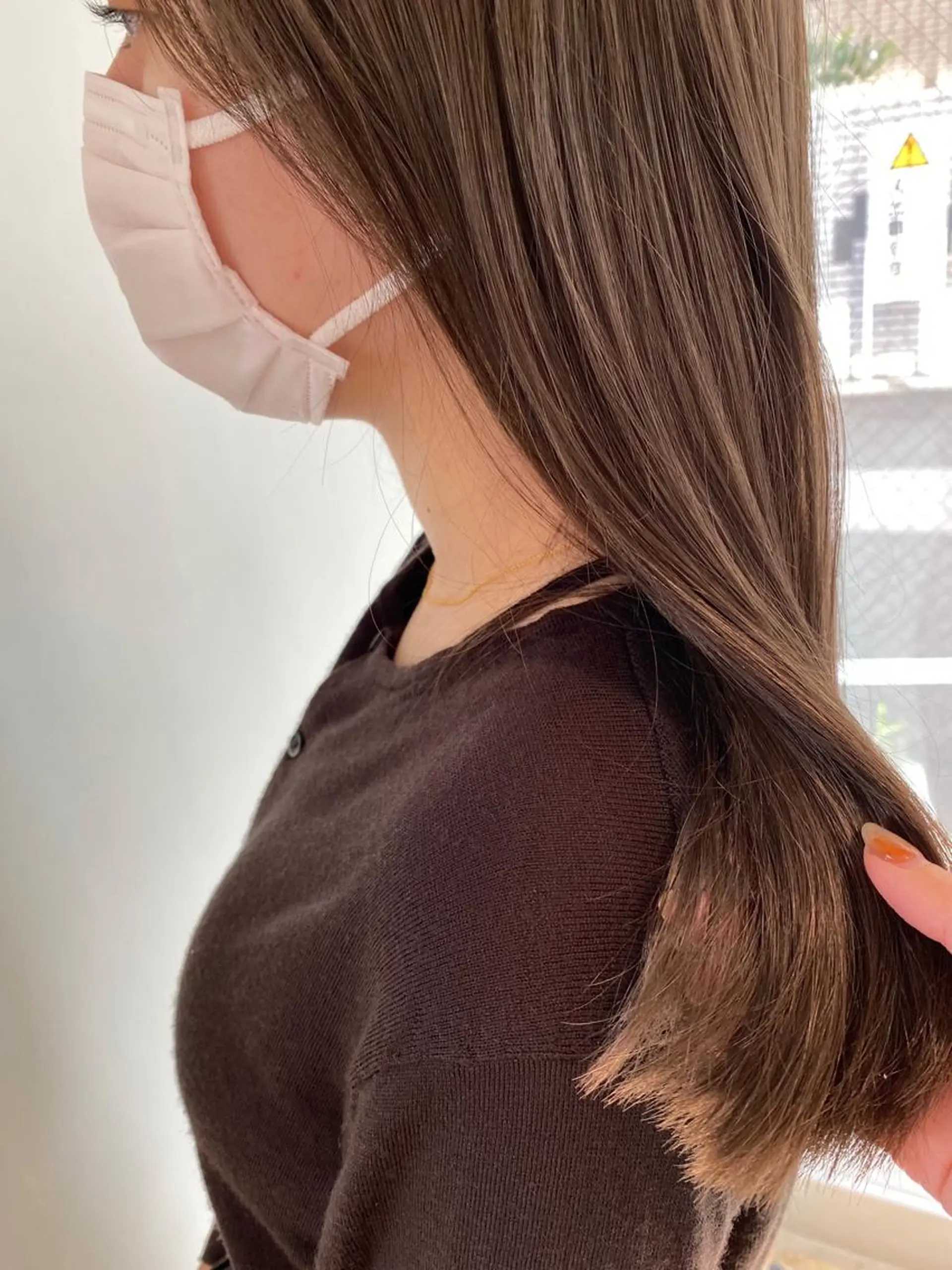 ロング カラー ヘアカラー トリートメント ✴︎まえた さやか✴︎のヘアスタイル