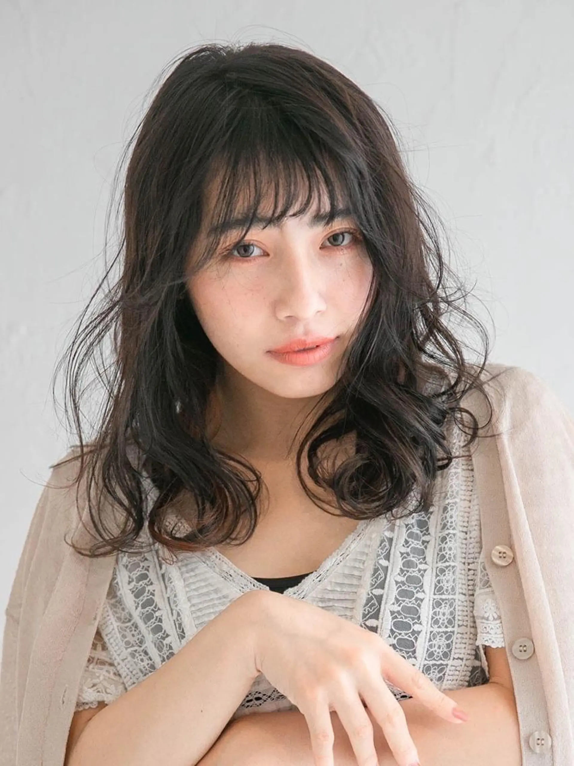 セミロング カット トリートメント 🎪EARTH 亀戸店🎪のヘアスタイル