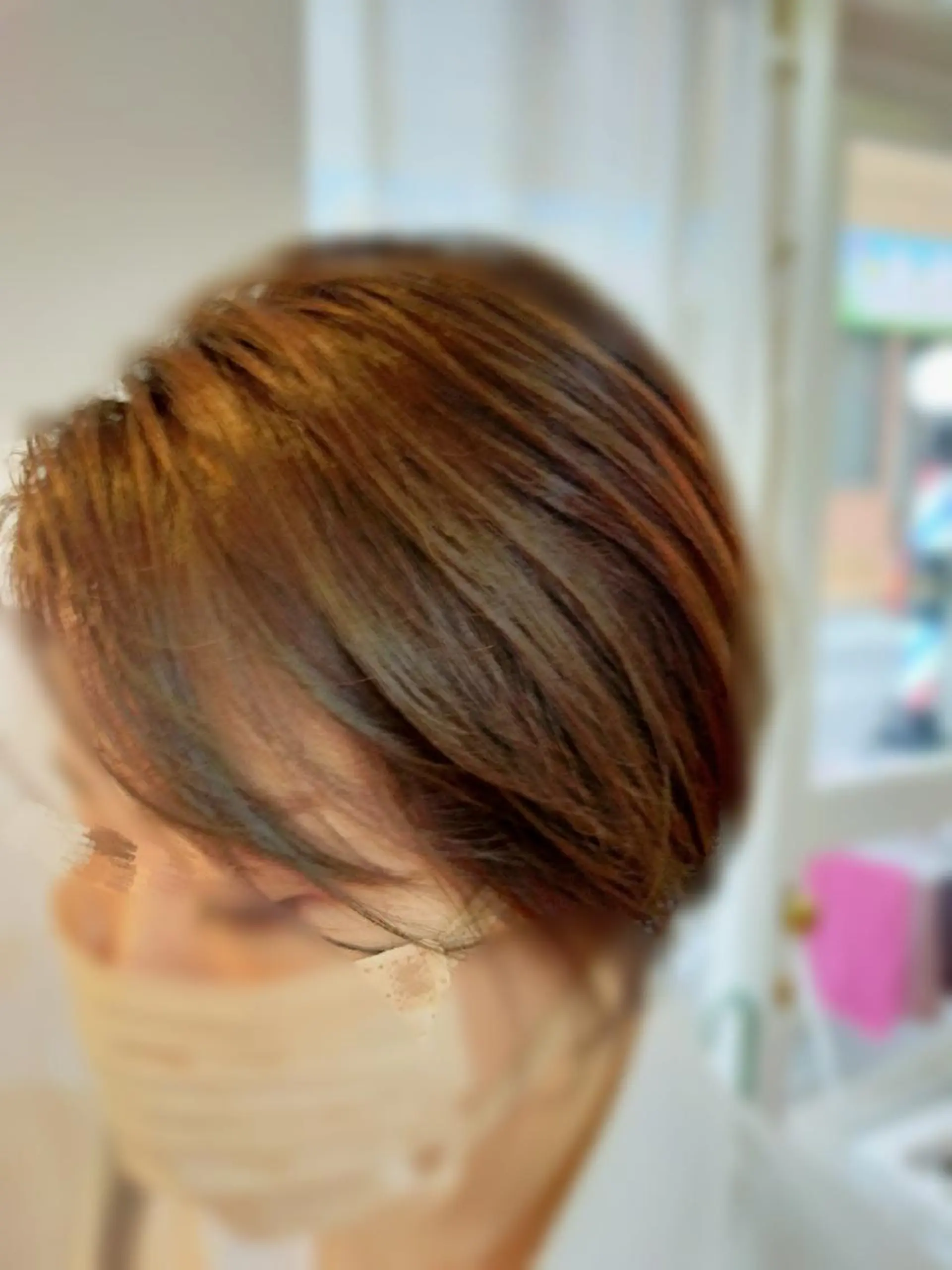 ショート カラー オリーブカラー ショートヘア カット ヘアカラー トリートメント Culumi所属・Culumi クルミ 松井照雄/梅田茶屋町のヘアスタイル