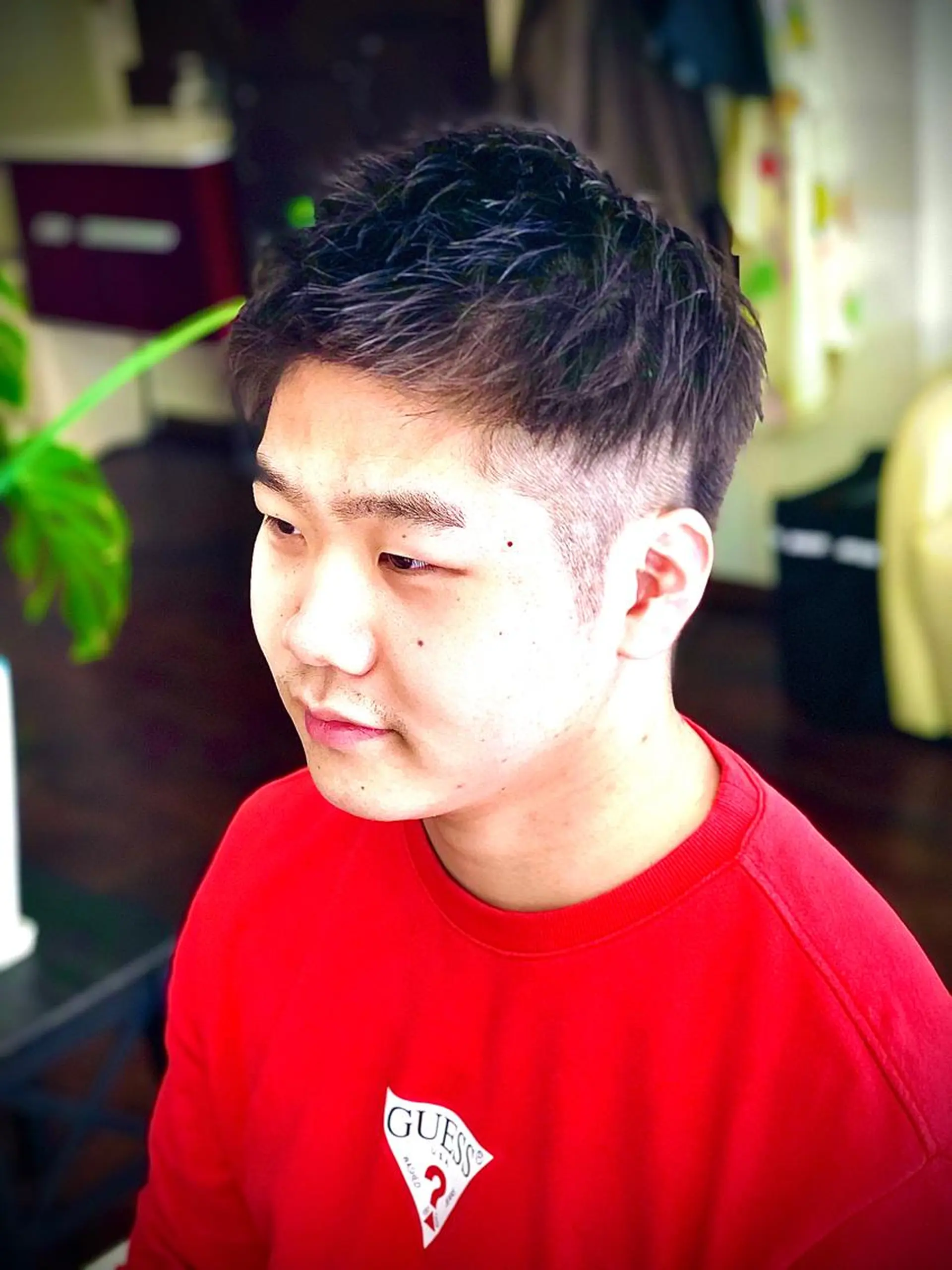 ショート カラー パーマ ヘアアレンジ メンズ メンズパーマ メンズツイストパーマ ツイストパーマ カット share salon n'est-ce pa(シェアサロン　ネセパ)所属・men's特化　石井 貴章のヘアスタイル