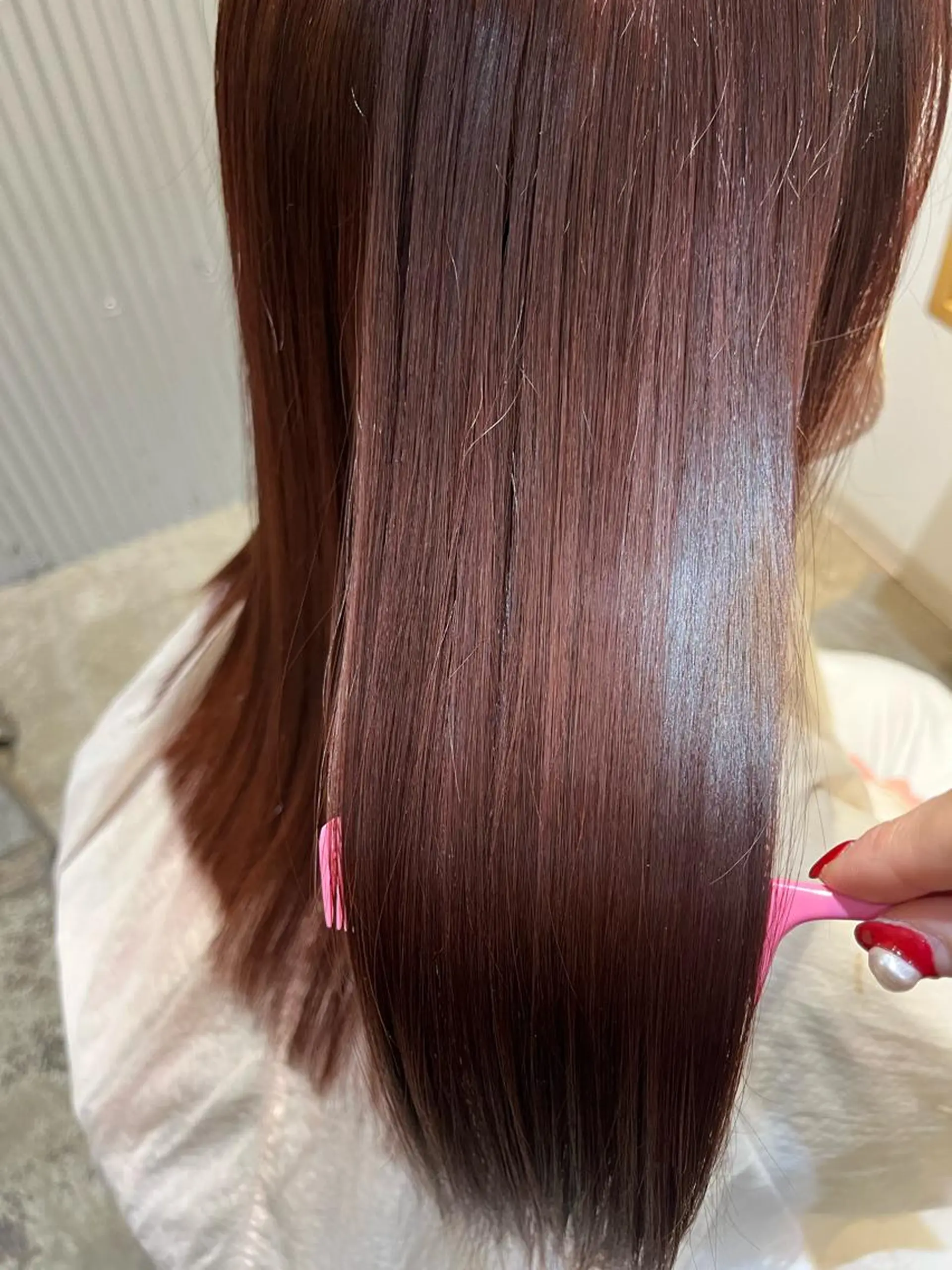 セミロング 韓国レイヤー💖 ハイトーン🍒ྀིのヘアスタイル