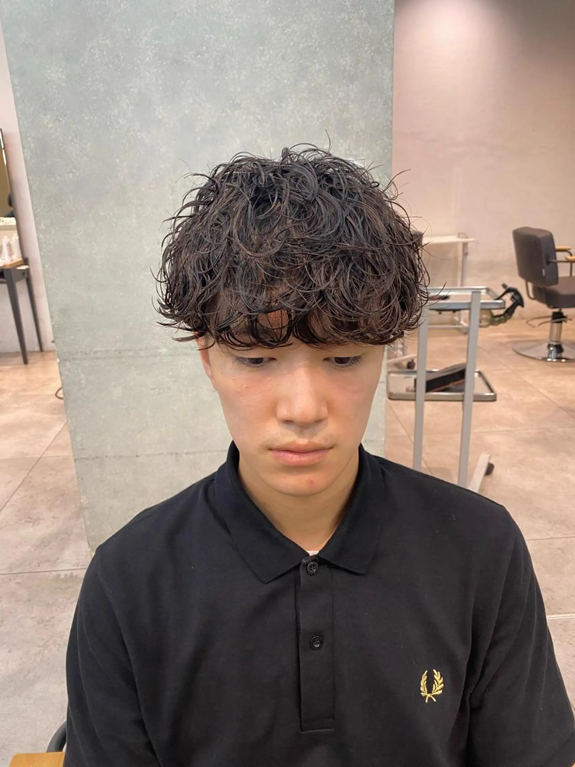 パーマ メンズ 新宿【メンズパーマ】 塩澤太一のヘアスタイル