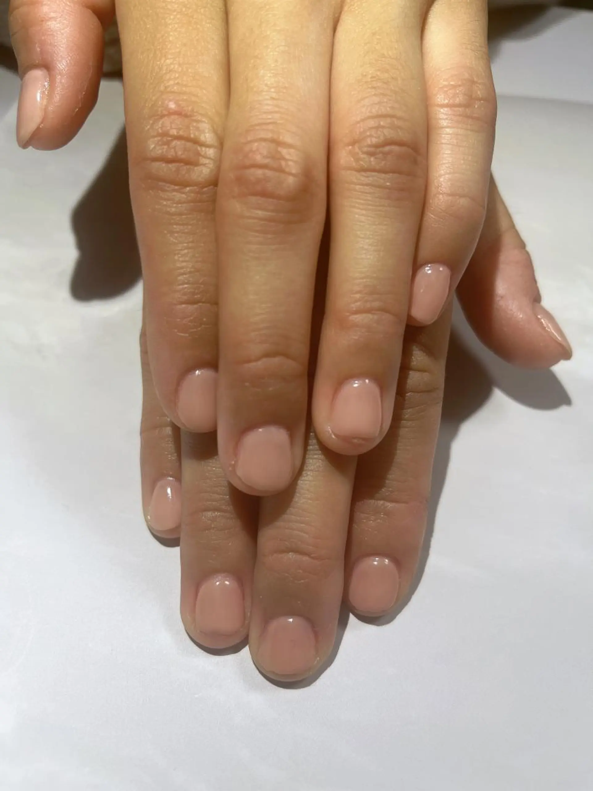 ネイル ジェルネイル ワンカラーネイル パラジェル 上村 未来のネイルデザイン