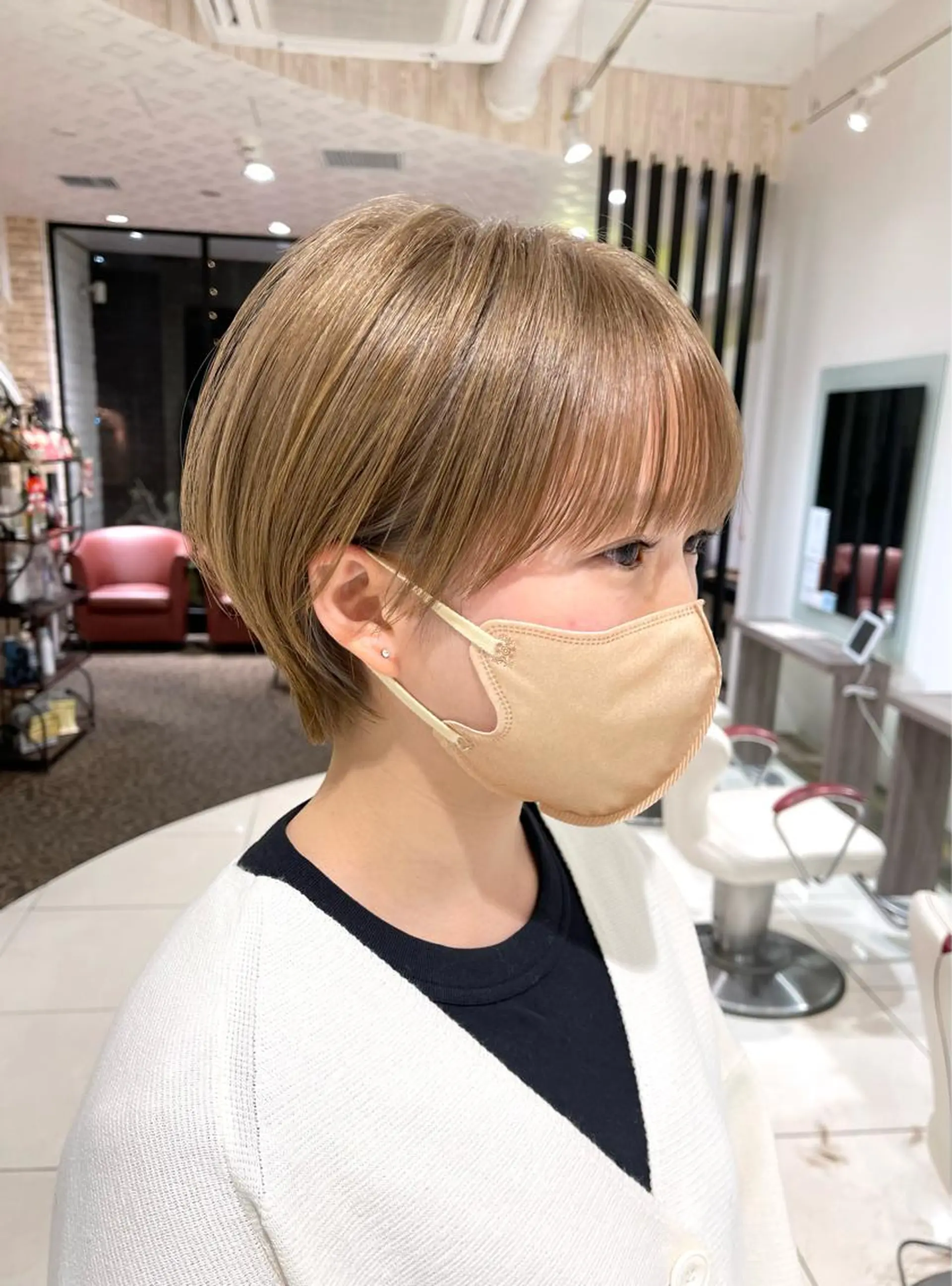 ショート ショートボブ ハンサムショート 丸みショート ボブ ショートヘア 荻窪/ショートヘア✨ ショートボブ長松大哉のヘアスタイル