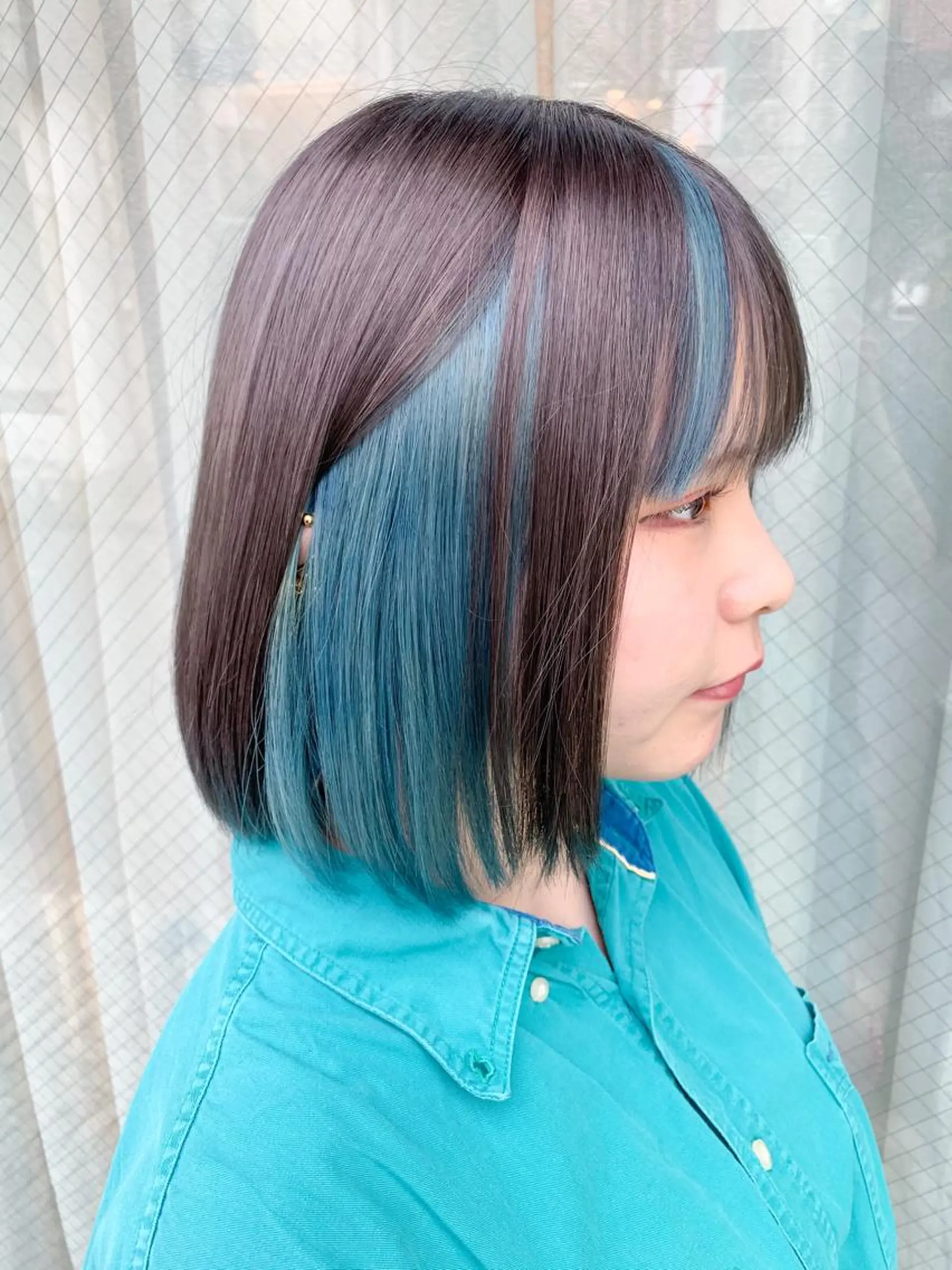 ミディアム 🍀ケアブリーチ カラー🍀坂井のヘアスタイル