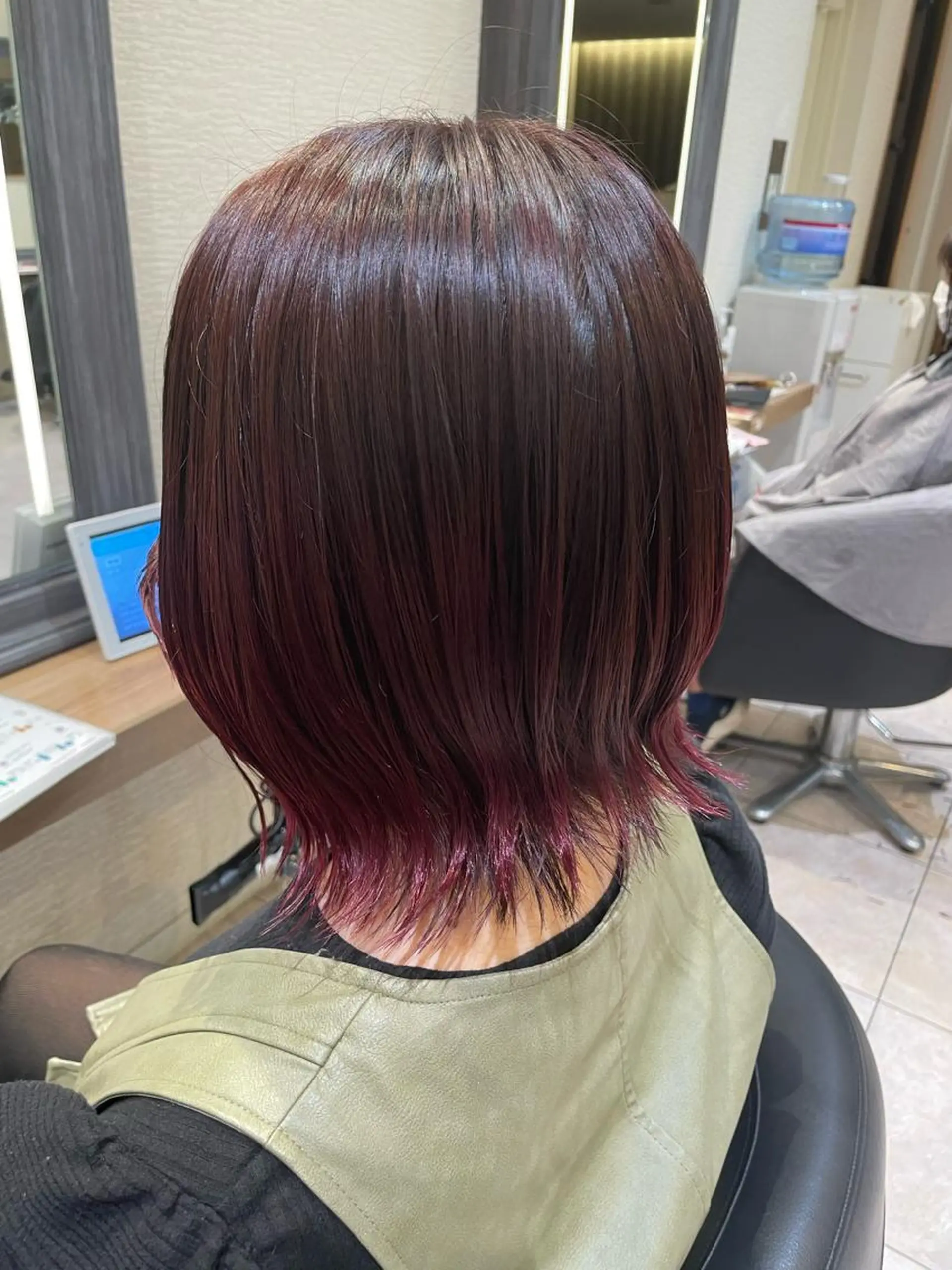 ショート レイヤー/ハイトーン 🫧‪Erikaのヘアスタイル