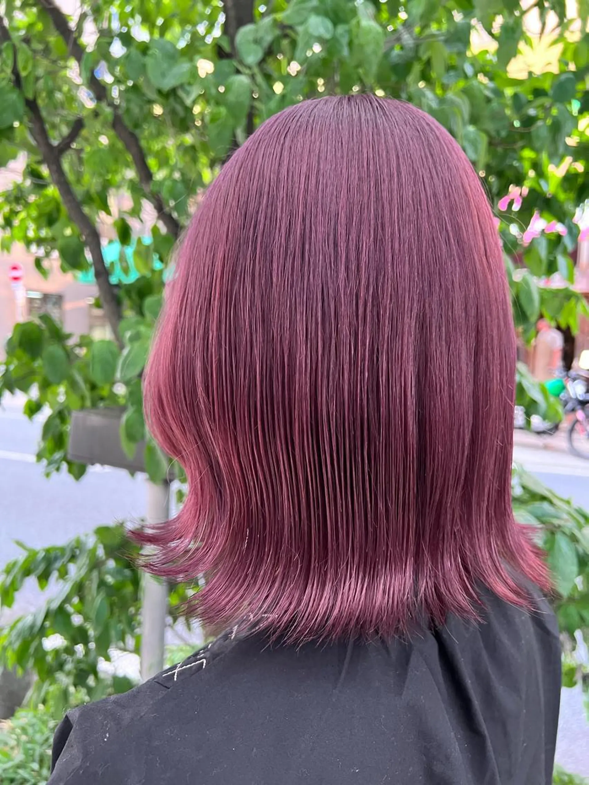 ミディアム カラー クロダ アカネのマツエク・マツパデザイン