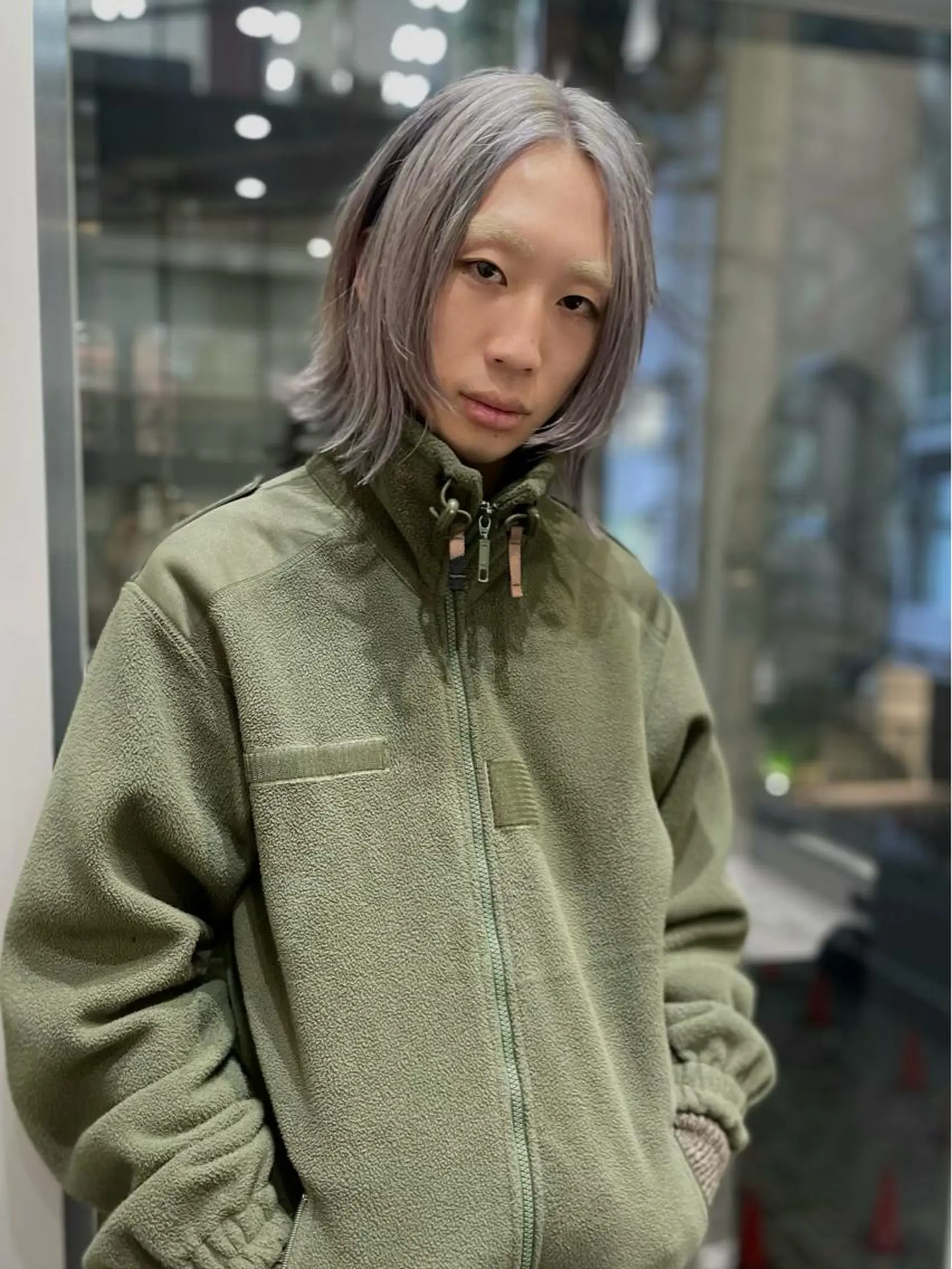 ミディアム カラー カット ヘアカラー トリートメント SALOWIN所属・ブリーチ✨ ボブ✨レイヤーのヘアスタイル