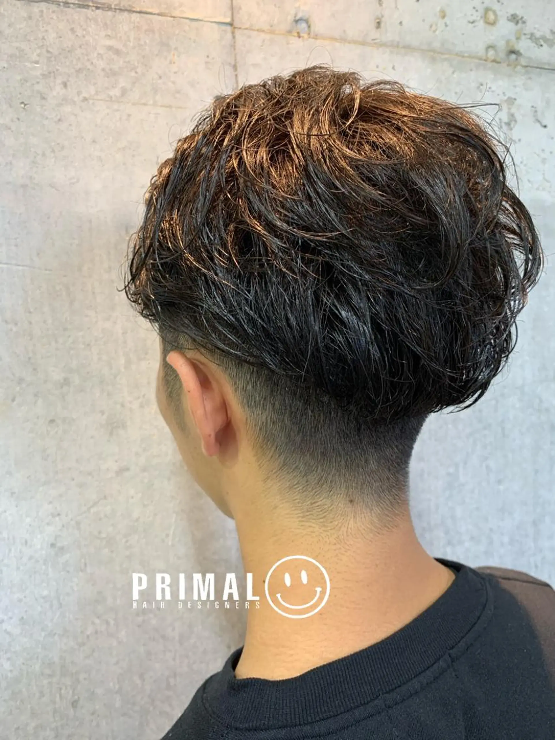 ショート カット パーマ 佐瀬竜矢PRIMAL /portのヘアスタイル