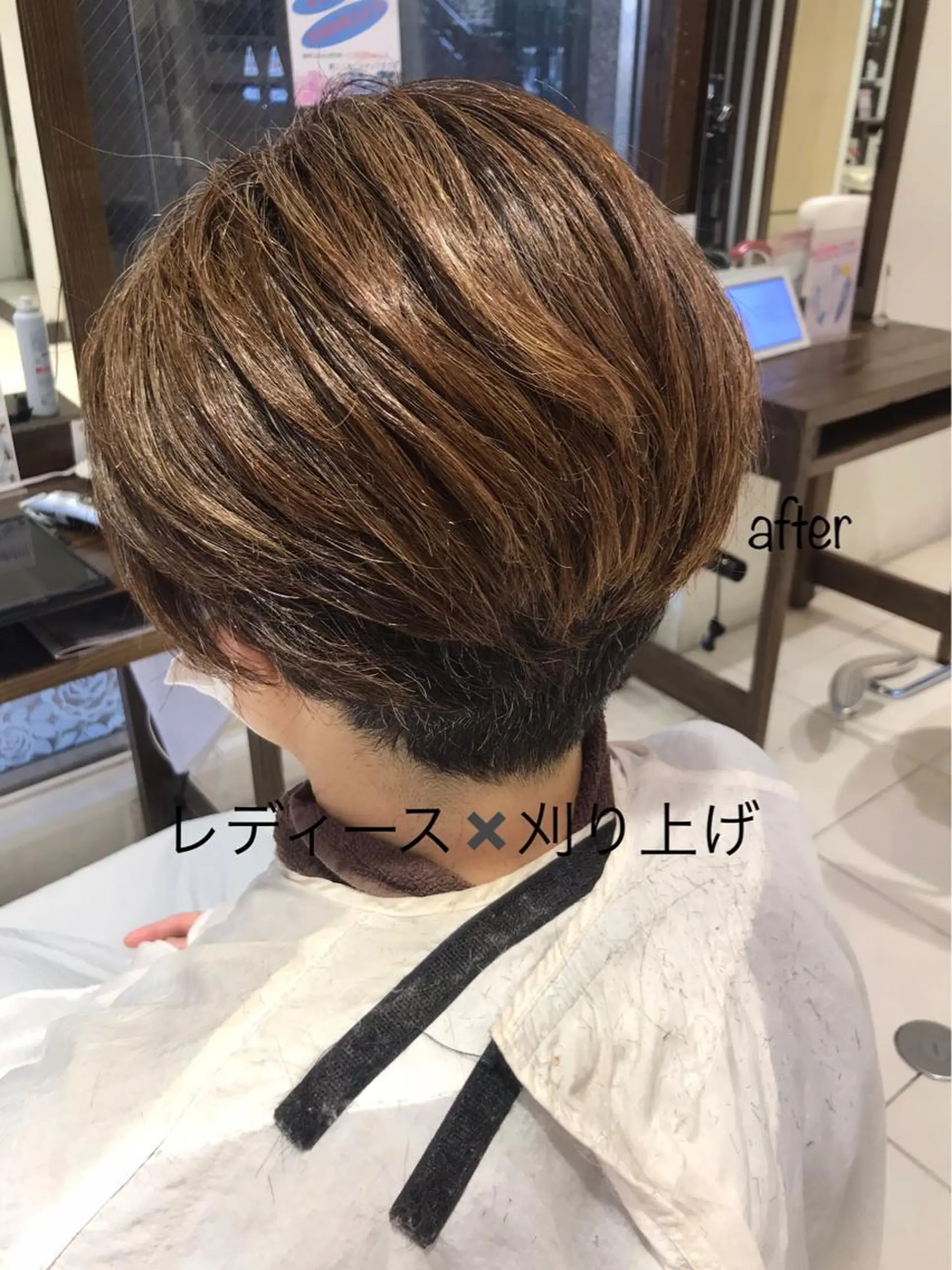 ショート ショートボブ ボブ ハイライト ショートヘア 似合わせ☆ショート 店舗指名1位✨LEOのヘアスタイル