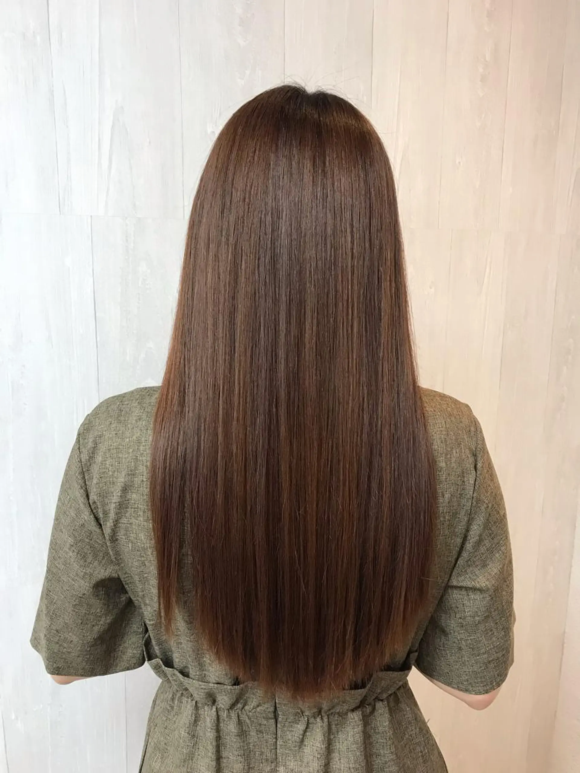 ロング ヘアアレンジ 髪質改善 トリートメント トリートメント GLOSS 心斎橋 山上のヘアスタイル