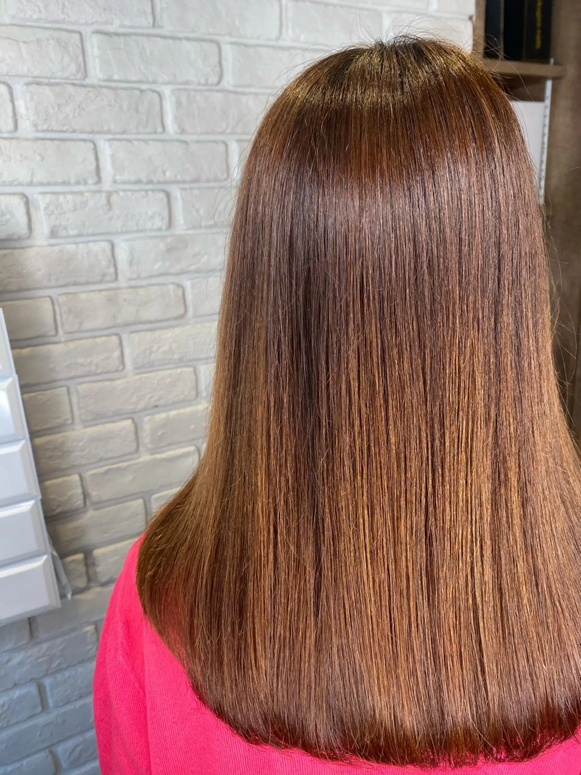 セミロング 🎀しゅな/韓国 レイヤー/透明感♡のヘアスタイル