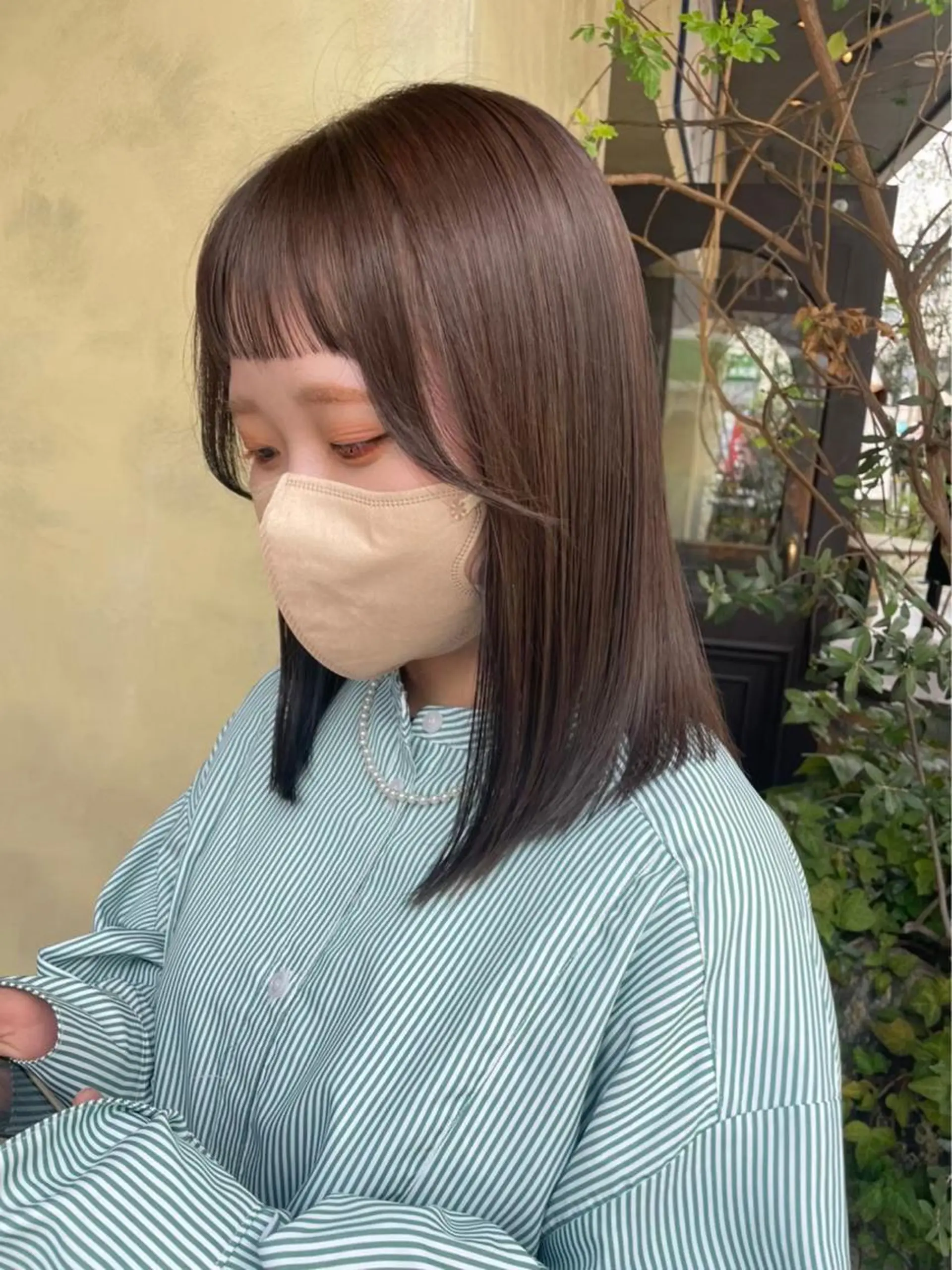 ミディアム カラー メンズ メンズブリーチ メンズハイライト メンズハイトーン メンズインナーカラー メンズ韓国風 ヘアカラー トリートメント ヘアセット designcolo r/似合わせNOKAのヘアスタイル