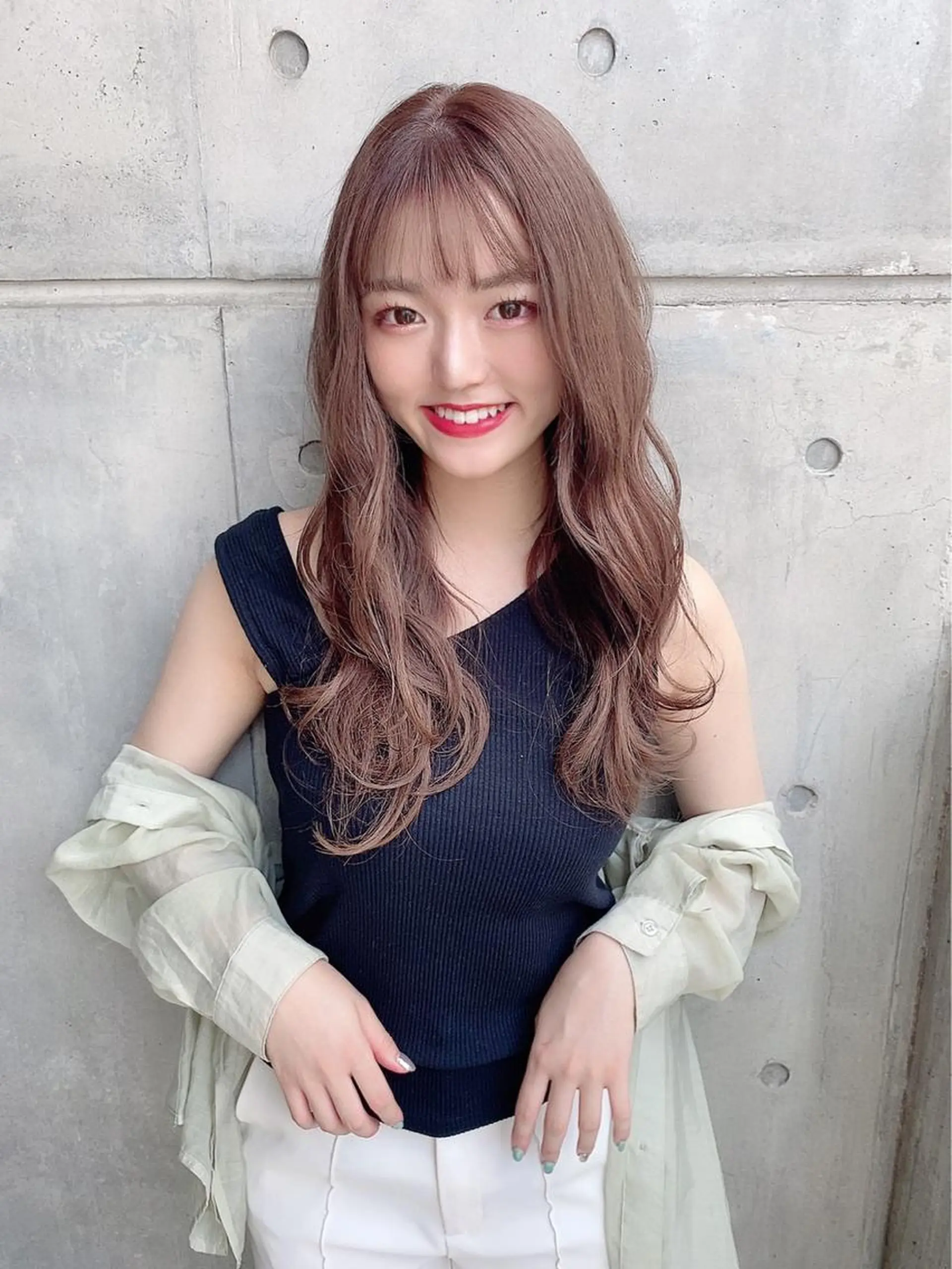 ロング カラー ヘアアレンジ 髪質改善/縮毛/新宿 🫧SUZUKA🫧のヘアスタイル