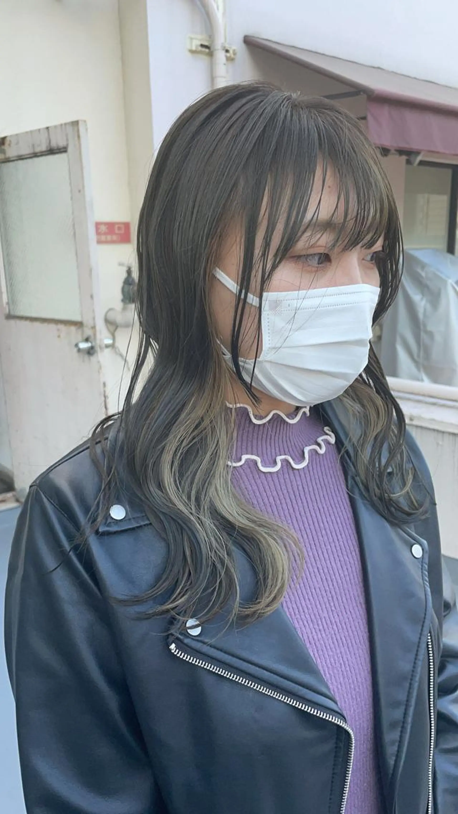 セミロング カラー ボブ美容師 /馬場 翼のヘアスタイル