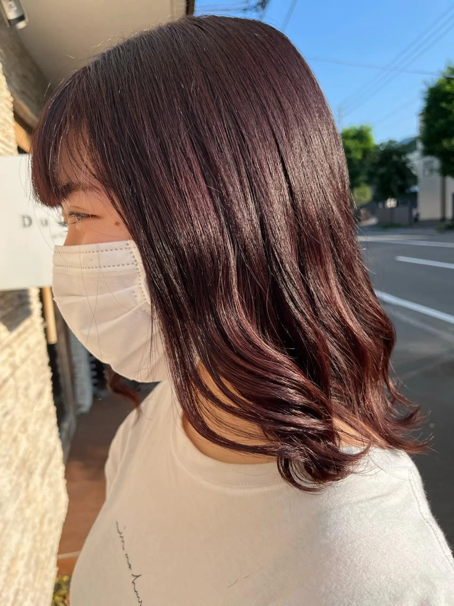 カラー 三品 早妃のヘアスタイル