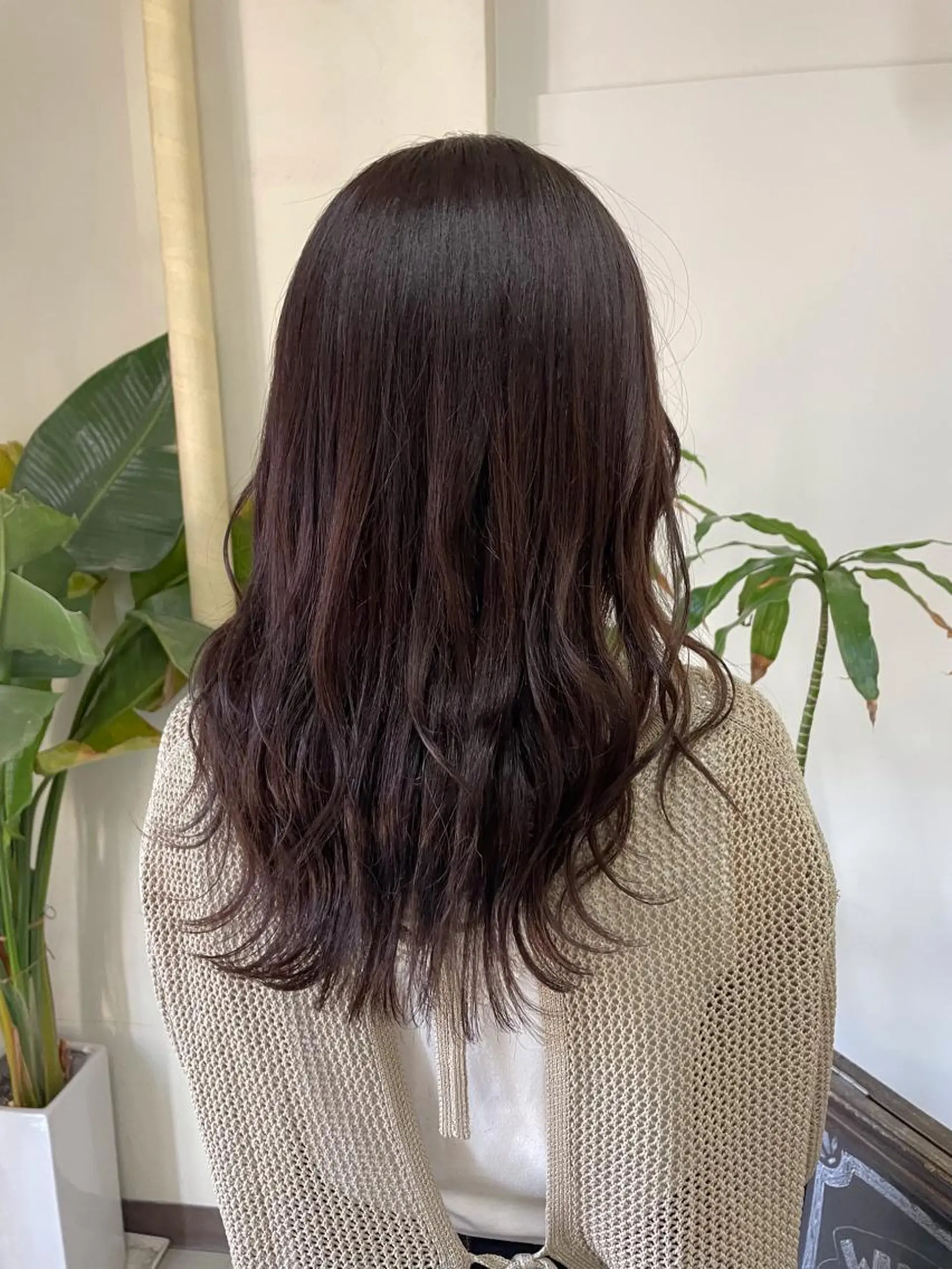 ロング 透明感カラー wacoのヘアスタイル