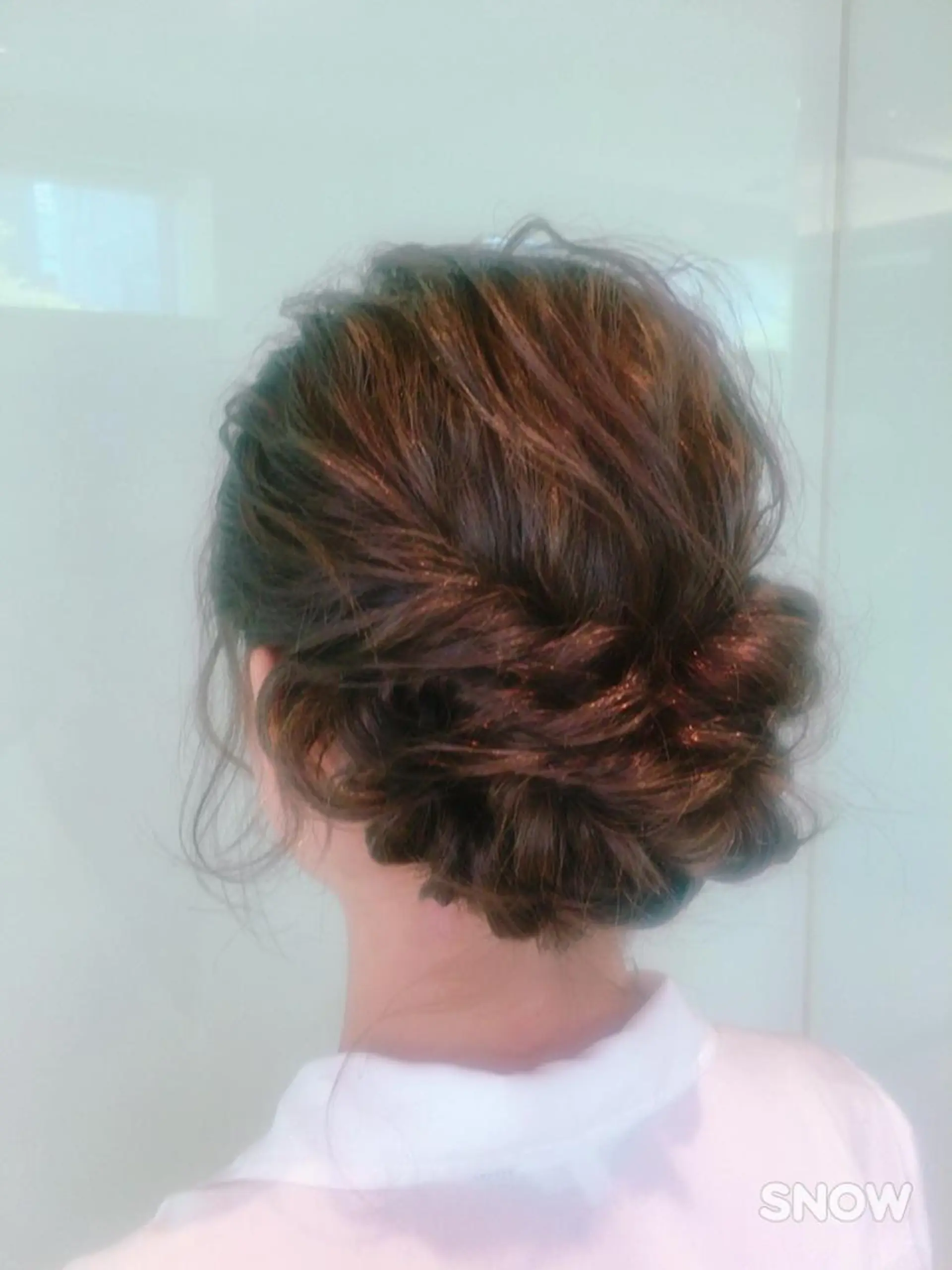 ミディアム パーマ ヘアアレンジ apish aoyama所属・武 愛子の眉毛・アイブロウイメージ