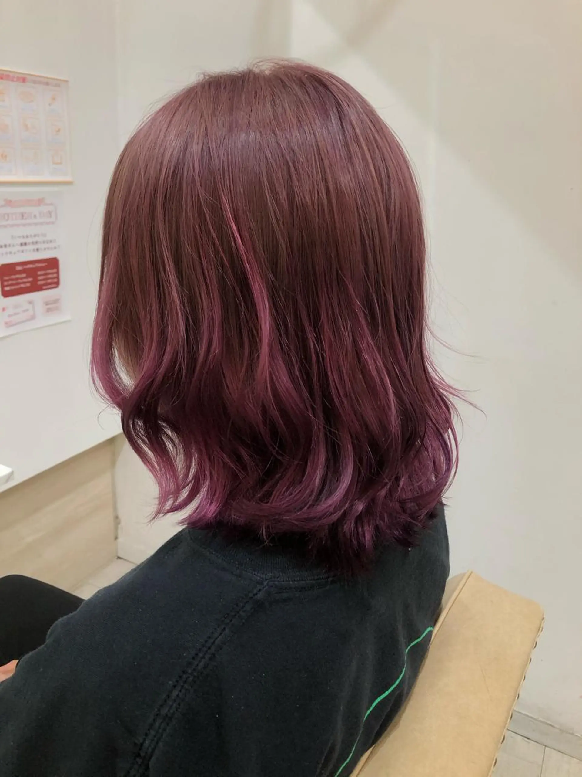 ミディアム Atelier NEWYORK　三ノ輪店所属・アトリエニューヨーク 三ノ輪店のヘアスタイル