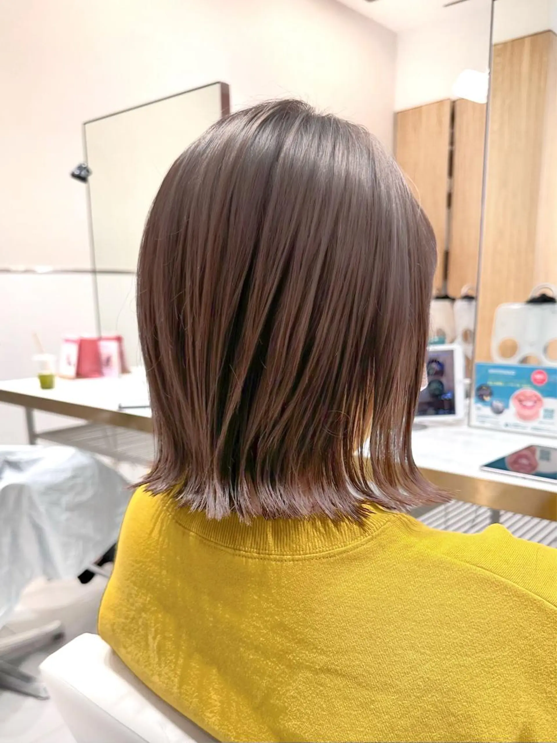 ミディアム カラー パーマ ヘアアレンジ レイヤーカット/ボブ /縮毛矯正✨大輝のヘアスタイル