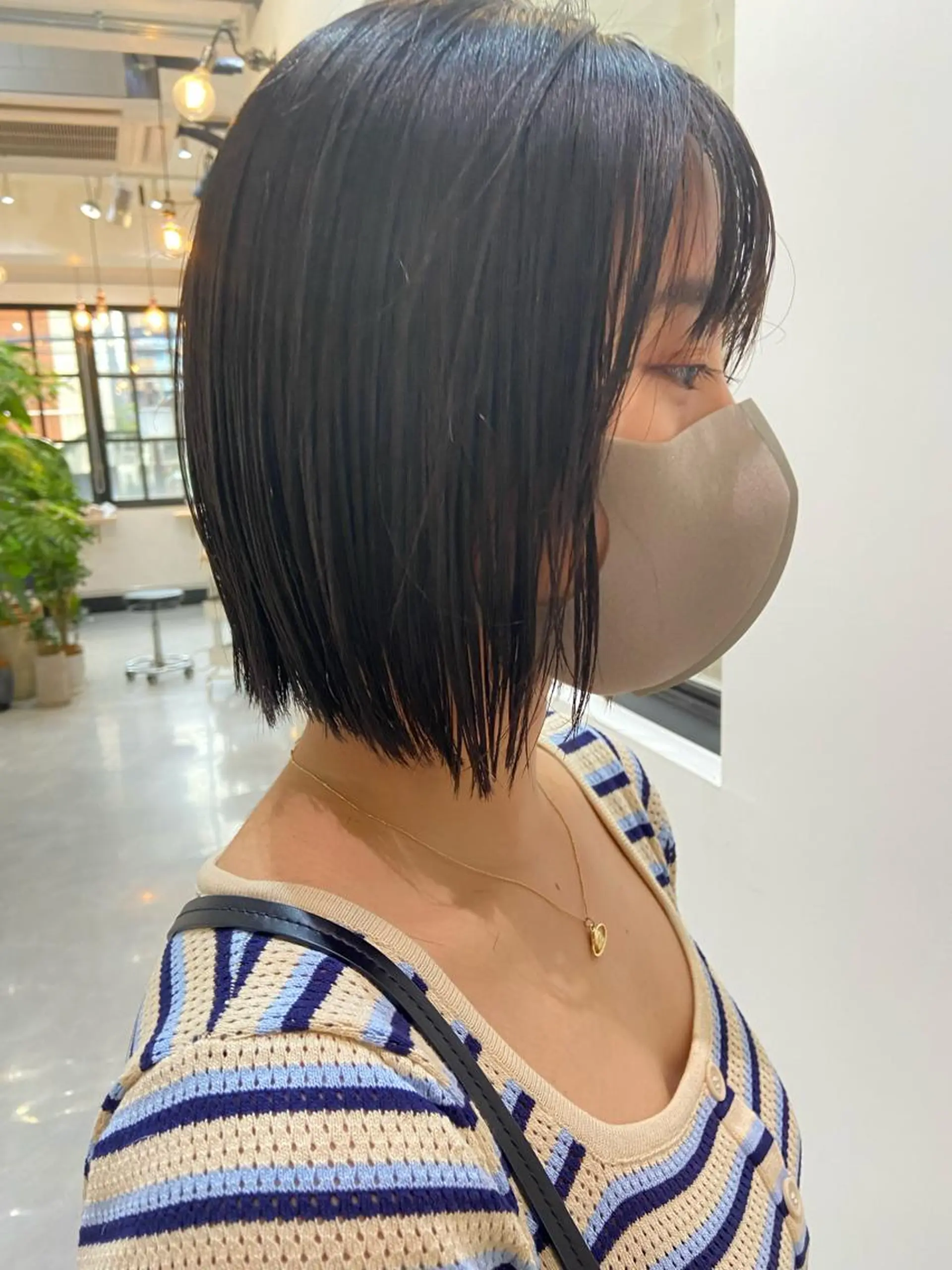 ショート カット トリートメント 田中 あやなのヘアスタイル