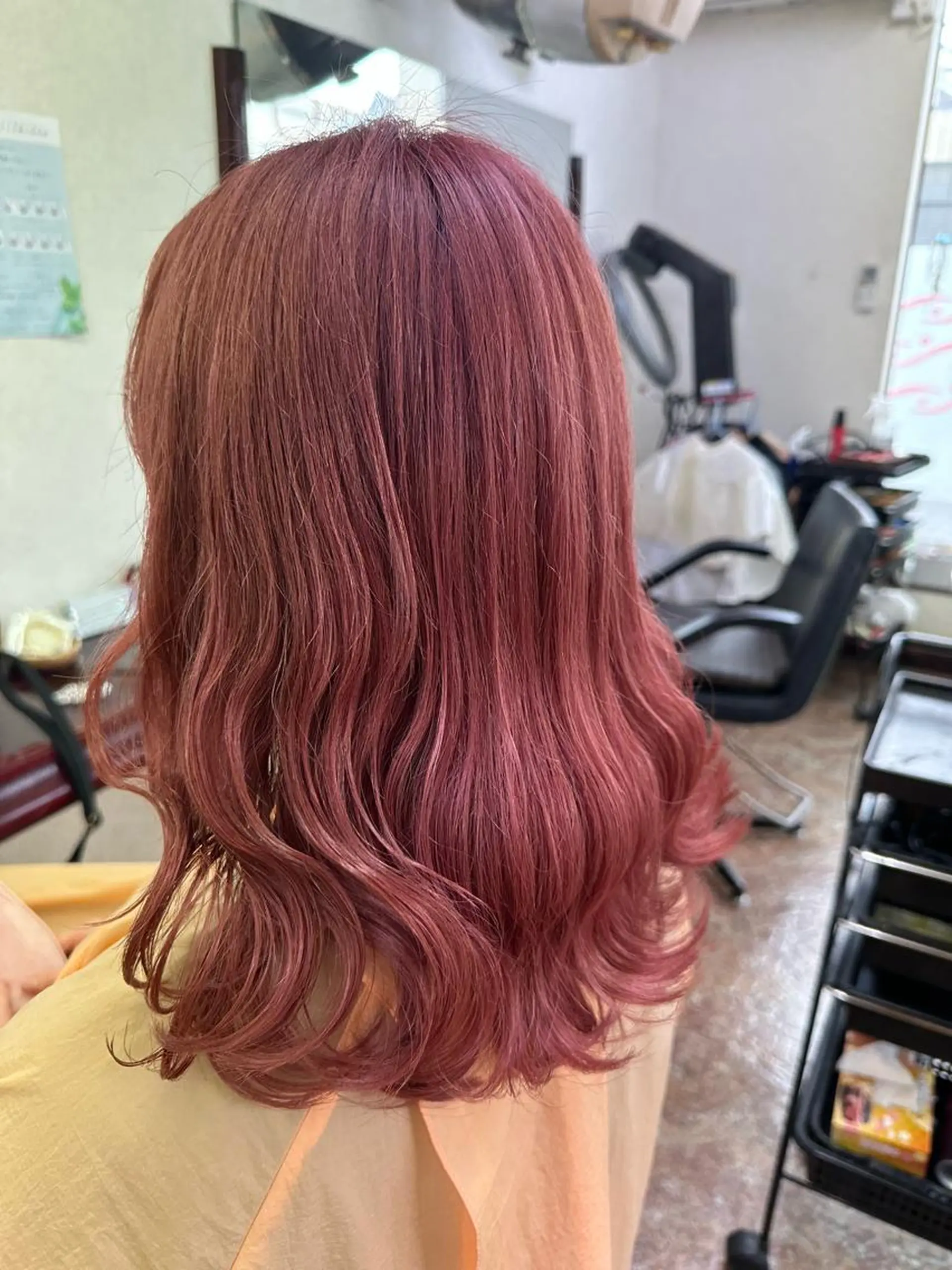 ロング 後藤 弓佳のヘアスタイル