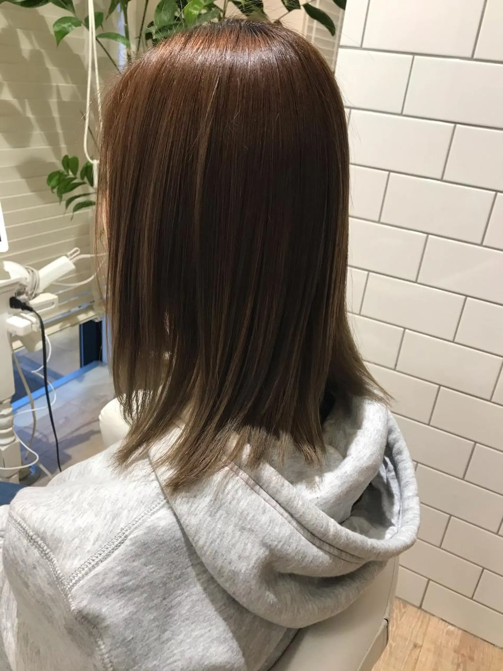 ミディアム カラー パーマ ヘアアレンジ メンズ キッズ ネイル マツエク・マツパ メンズウルフカット アディクシーカラー 透明感カラー ボブ ウルフカット unu hair所属・藤井 仁紀のヘアスタイル