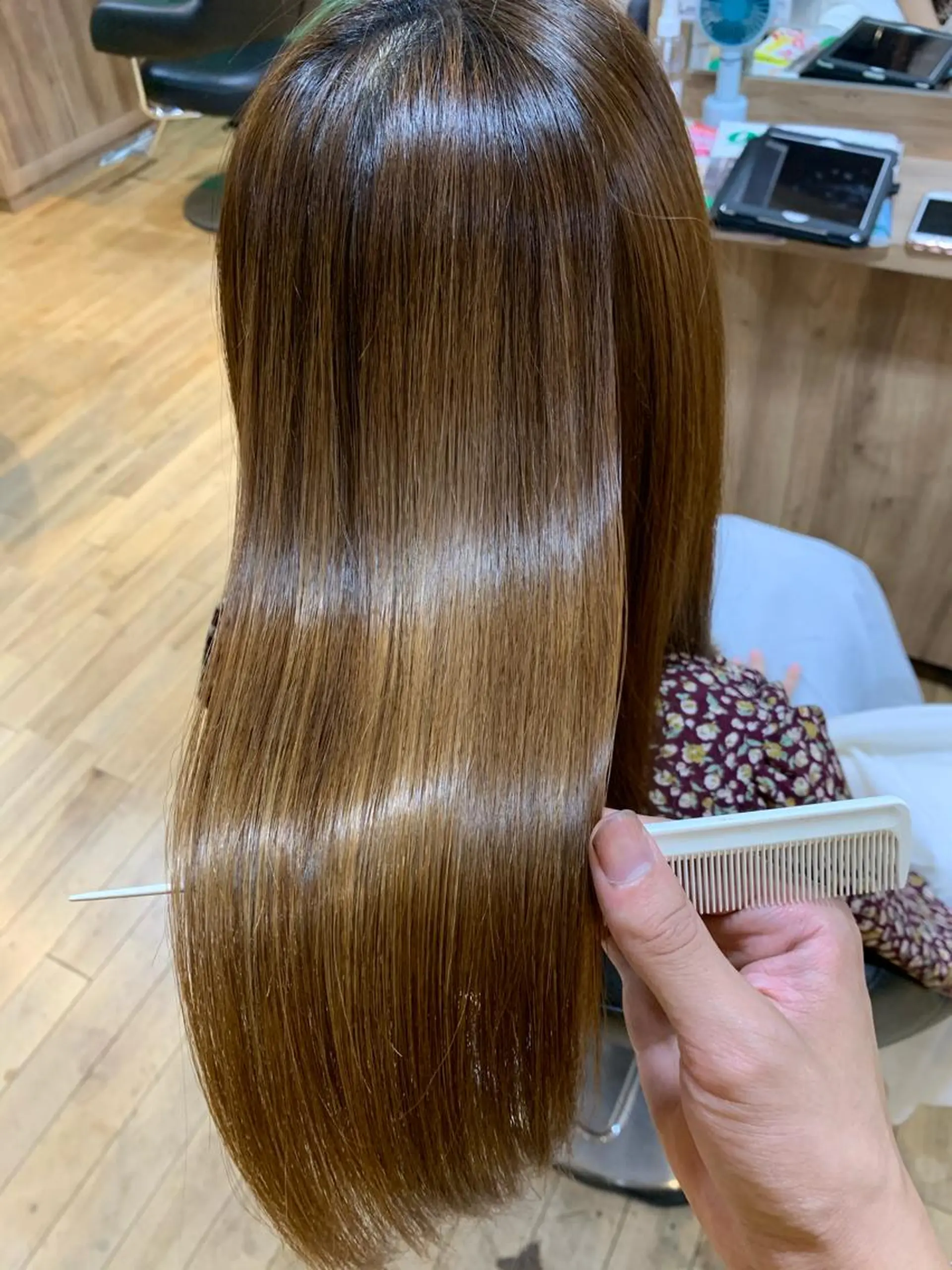 ロング 髪質改善 トリートメント ✂︎KALOU✂︎ 寺野 克のヘアスタイル