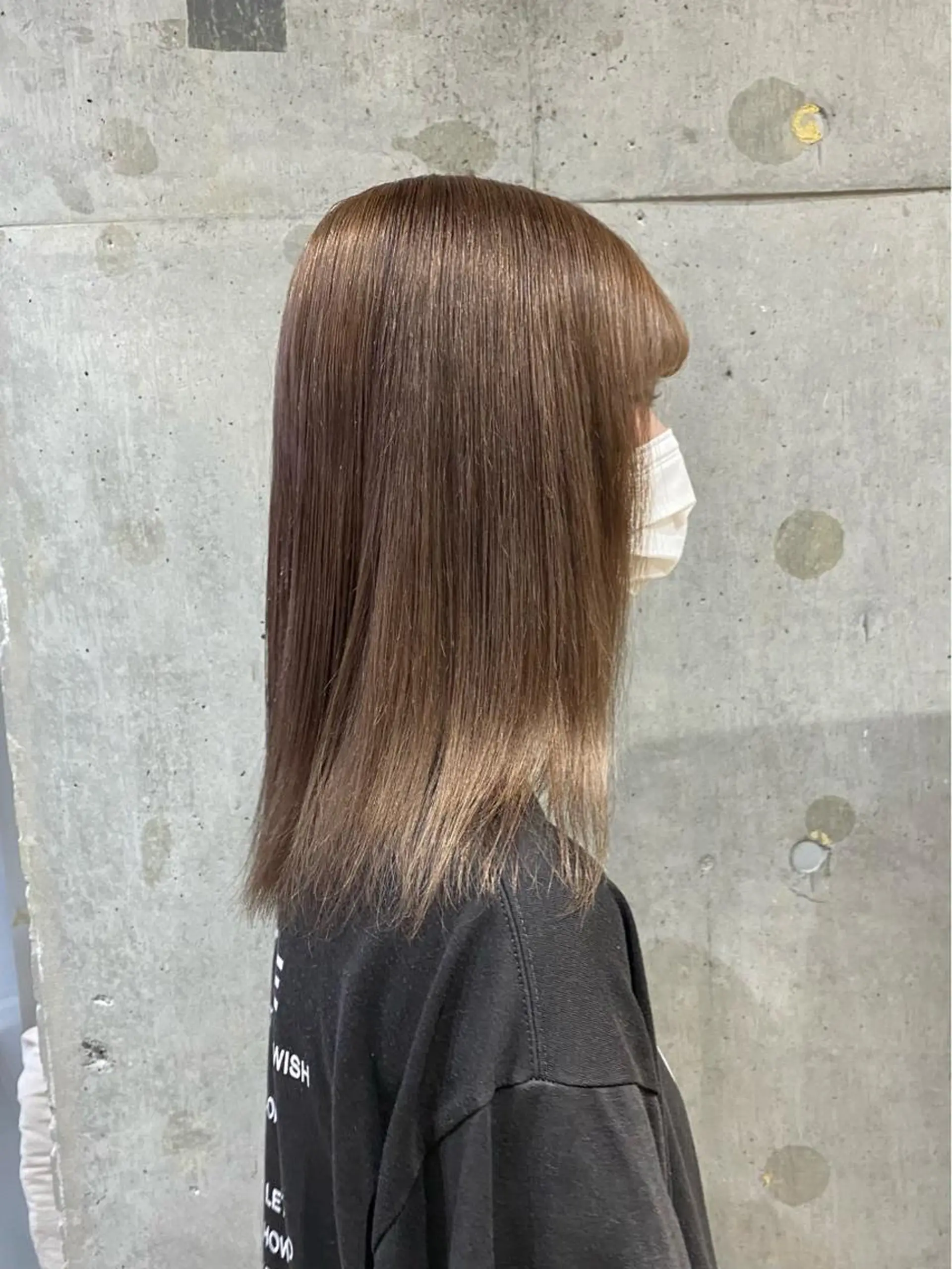 ミディアム カラー ヘアカラー トリートメント 🤍柔らかhair 🤍Kazu 🐩のヘアスタイル