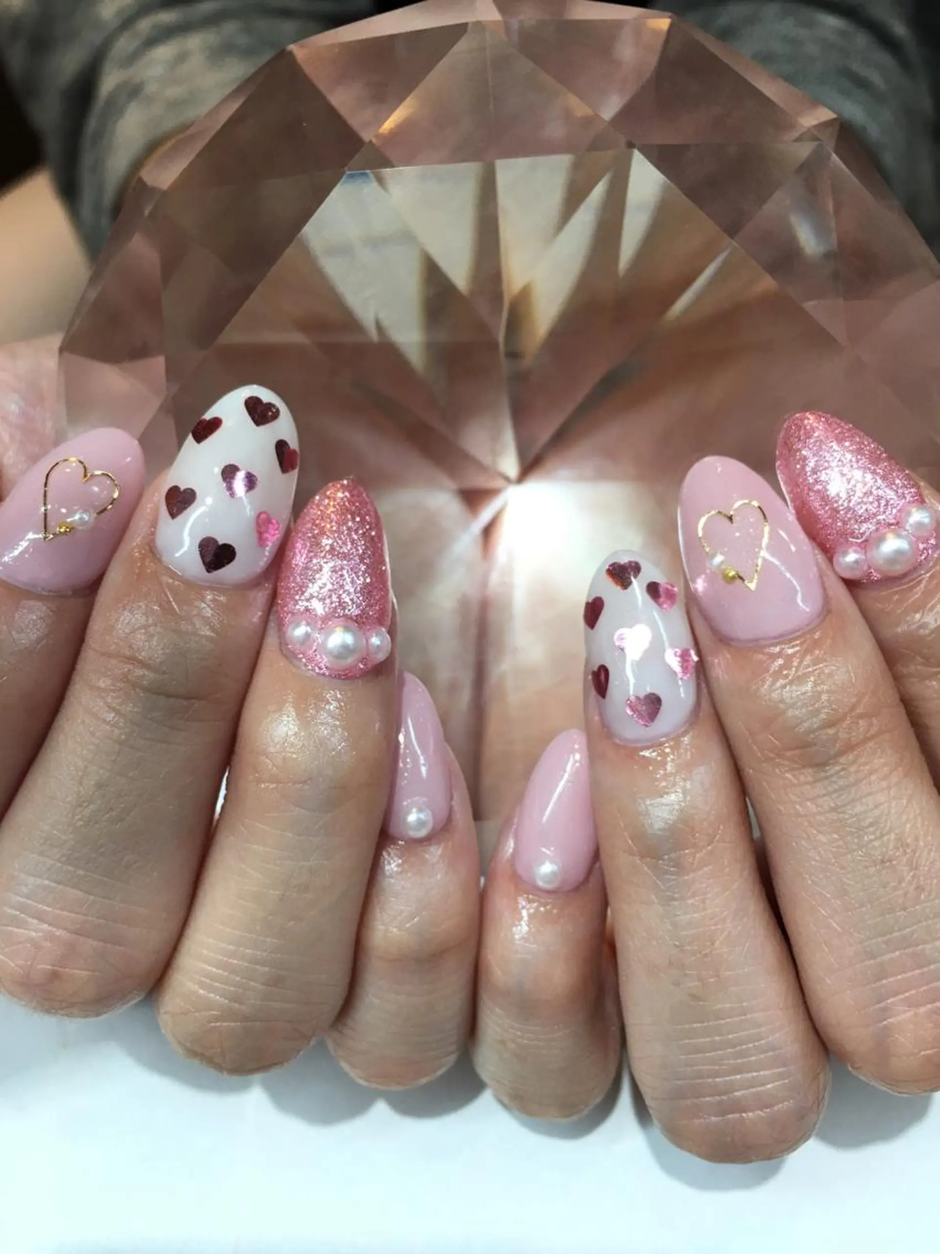 ネイル ハンドネイル glow_ nailのネイルデザイン