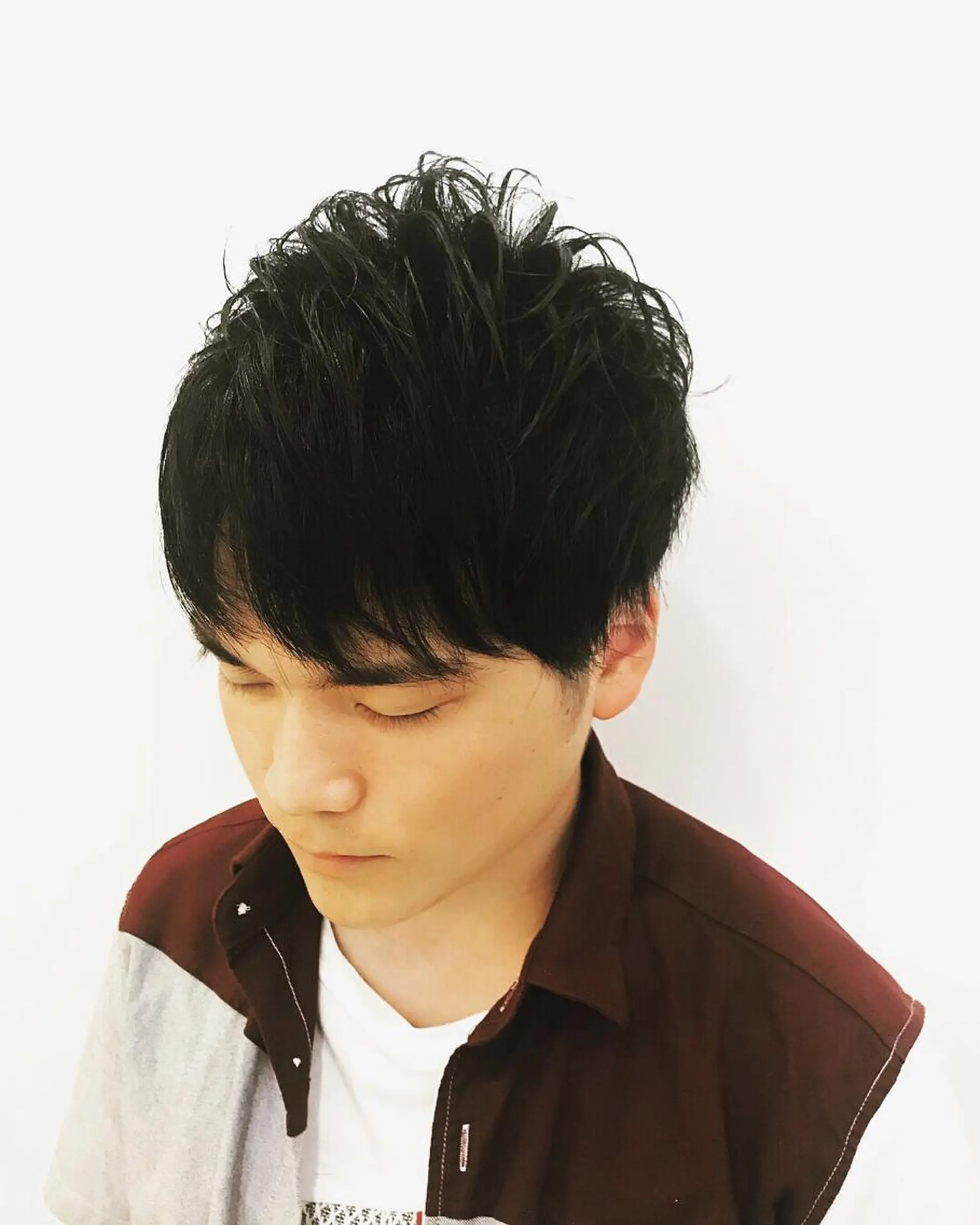 メンズ マッシュ カット slow所属・名取 純平のヘアスタイル