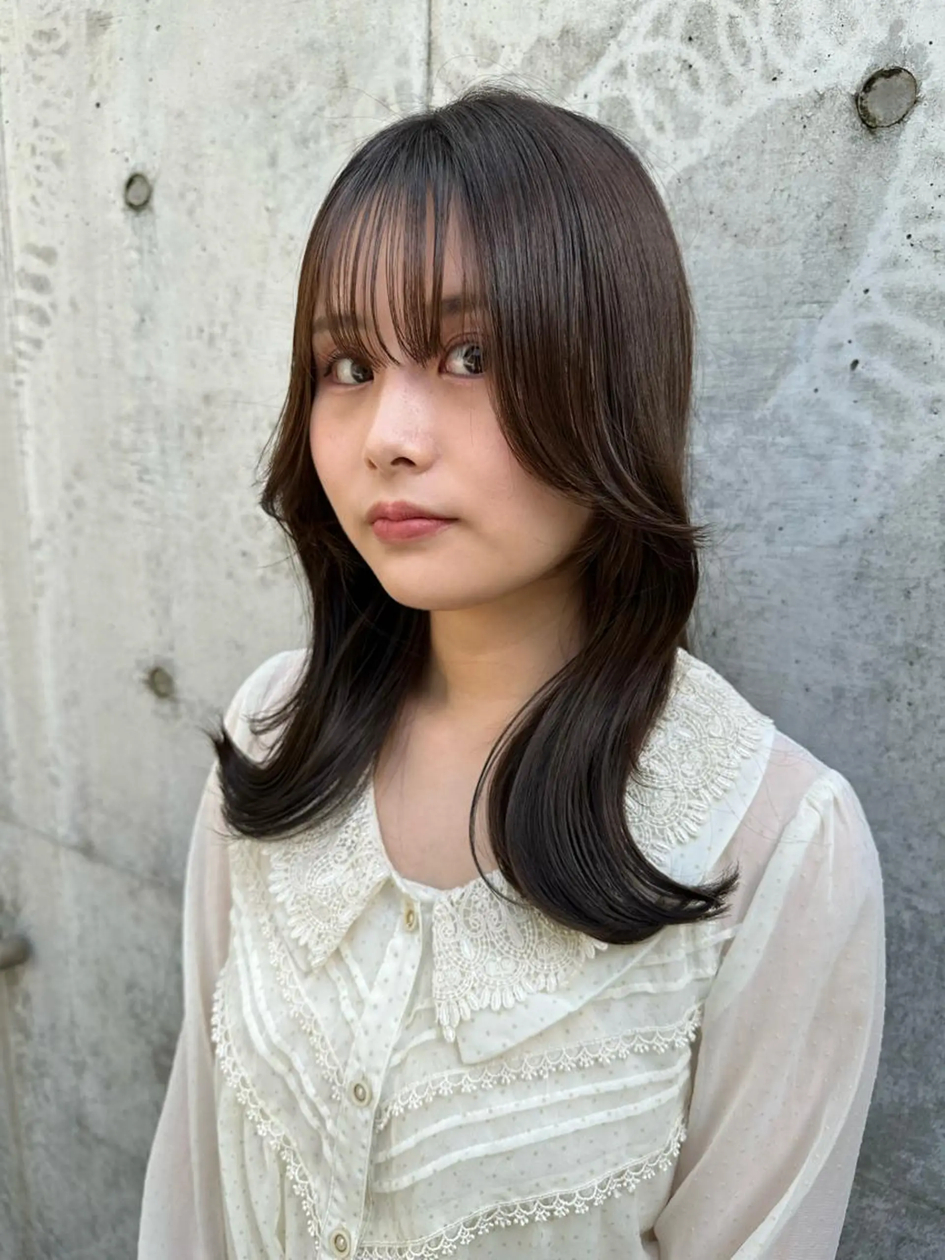 セミロング DopeLIT モデル募集中のヘアスタイル