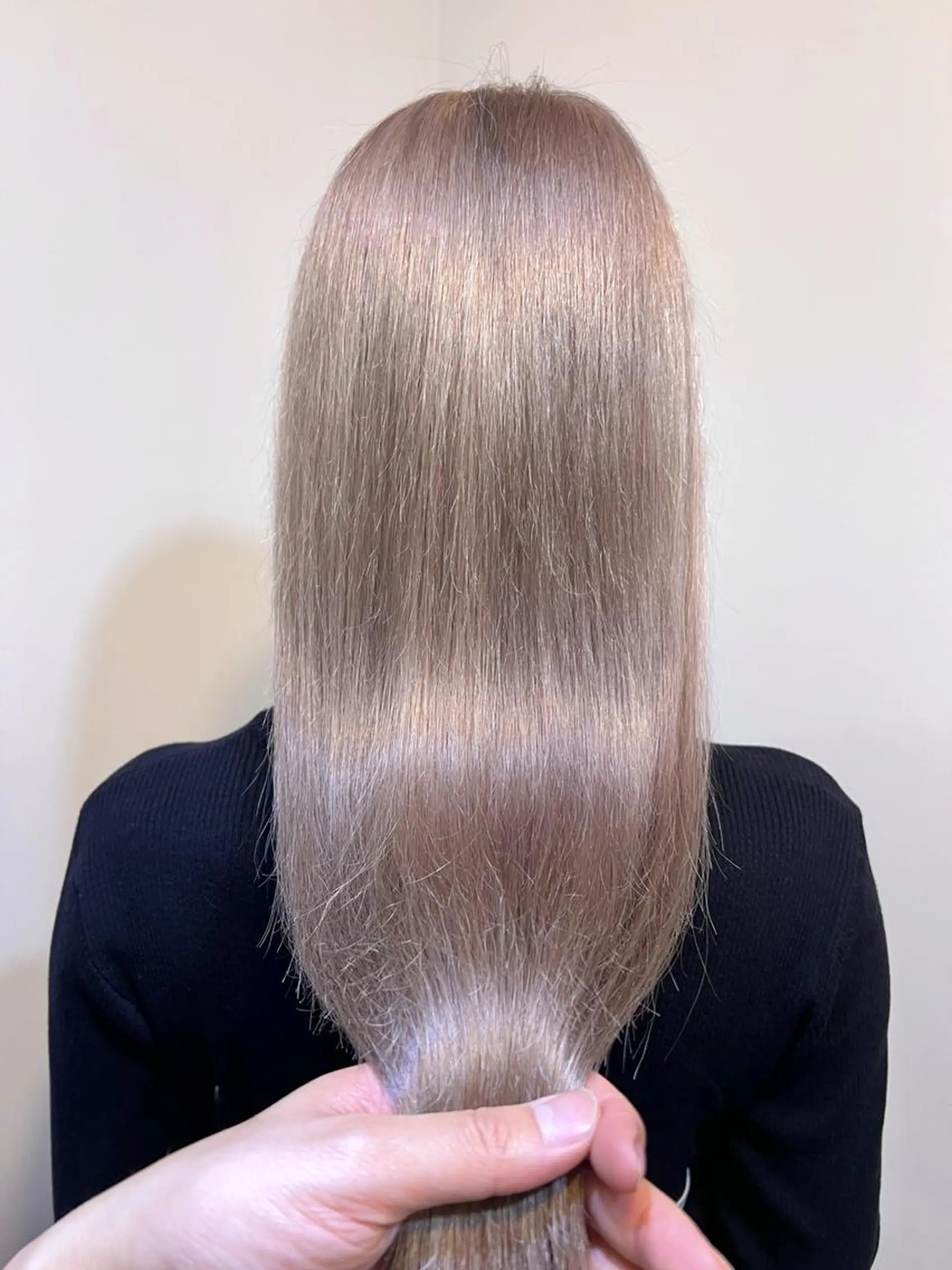 カラー セミロング ヘアカラー 縮毛矯正 プチプラ&ハイクオ リティ✰Lilly✰のヘアスタイル