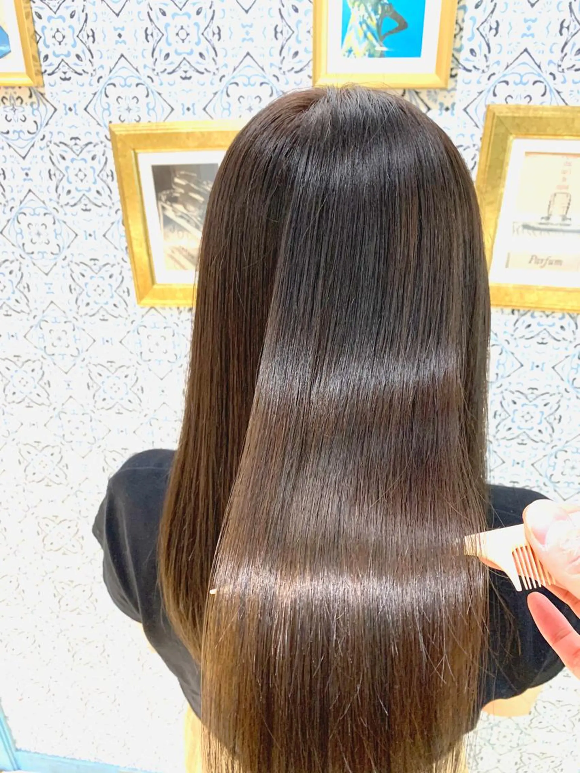 セミロング トリートメント トリートメント 【代表】 高瀬慎也/縮毛矯正のヘアスタイル