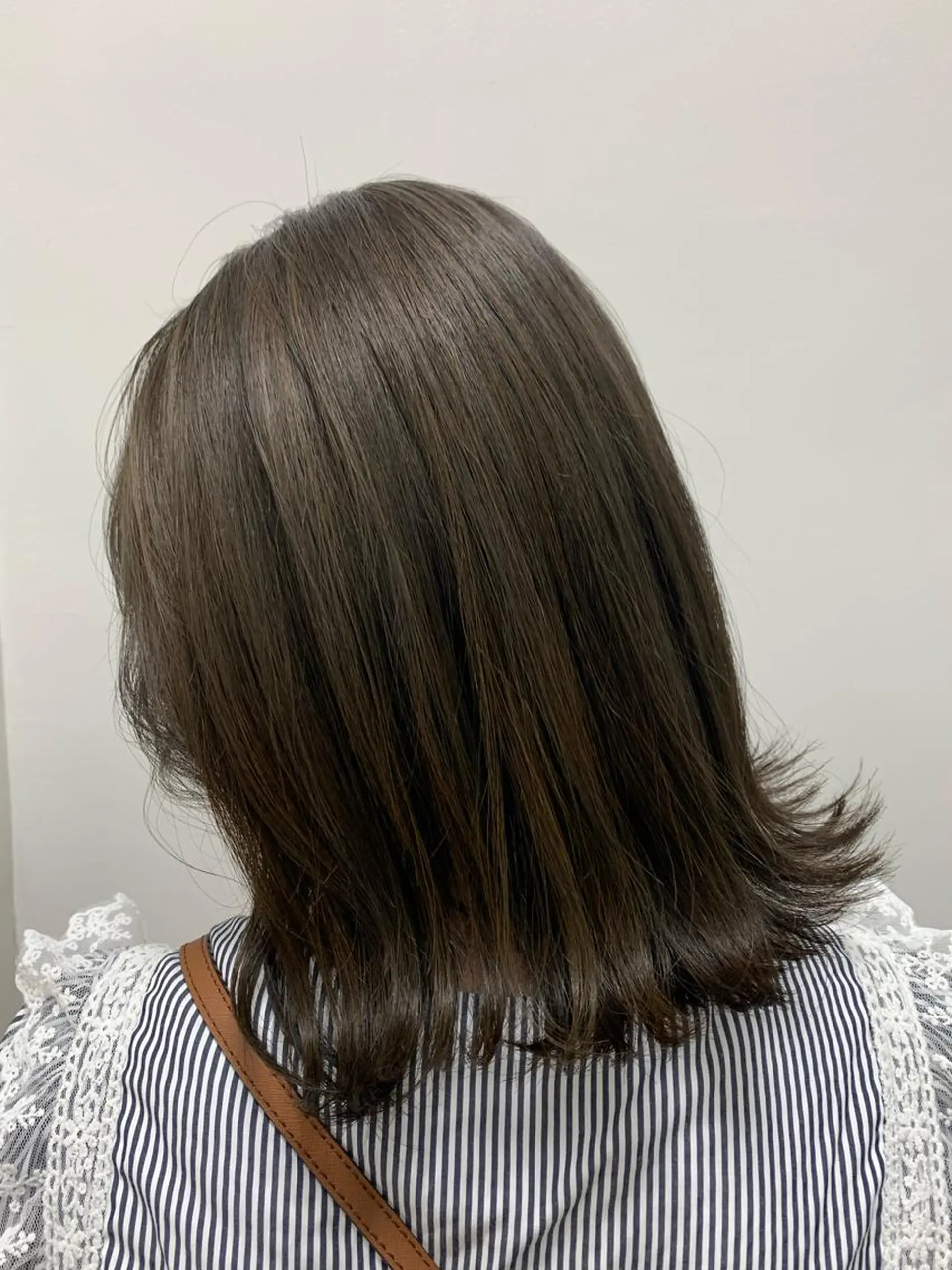 セミロング カラー 表参道ハッシュカット レイヤー/リノンのヘアスタイル