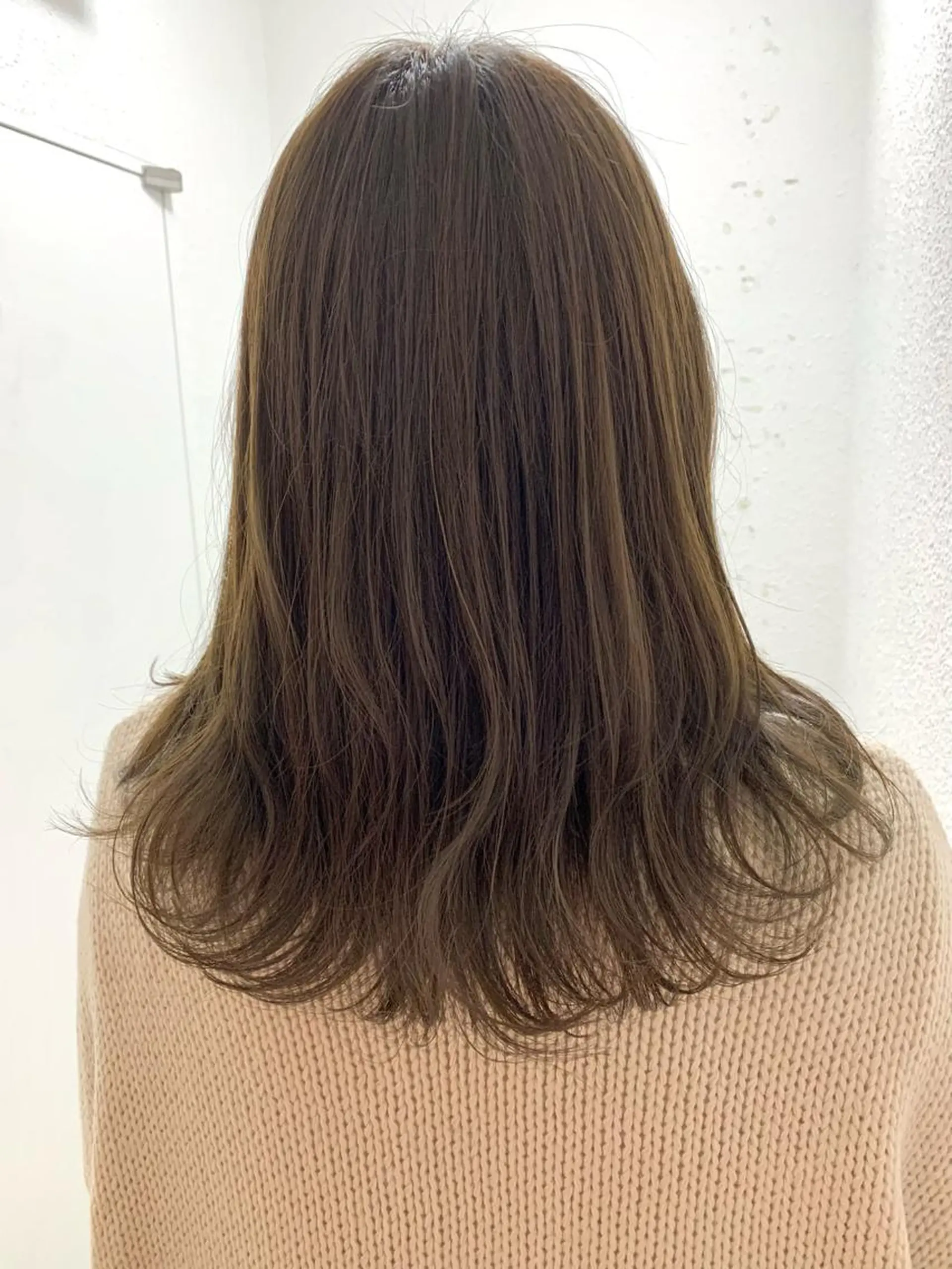 ミディアム 似合わせカット カット ヘアカラー トリートメント 石谷蒼 メンズパーマ特化のヘアスタイル